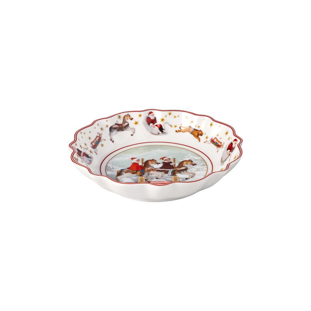 Villeroy & Boch Müslischale Annual Christmas Edition Jahresschale klein 2024, Porzellan, (1-tlg), Premium Porcelain, 1 Stck, Handwäsche, Made in Germany