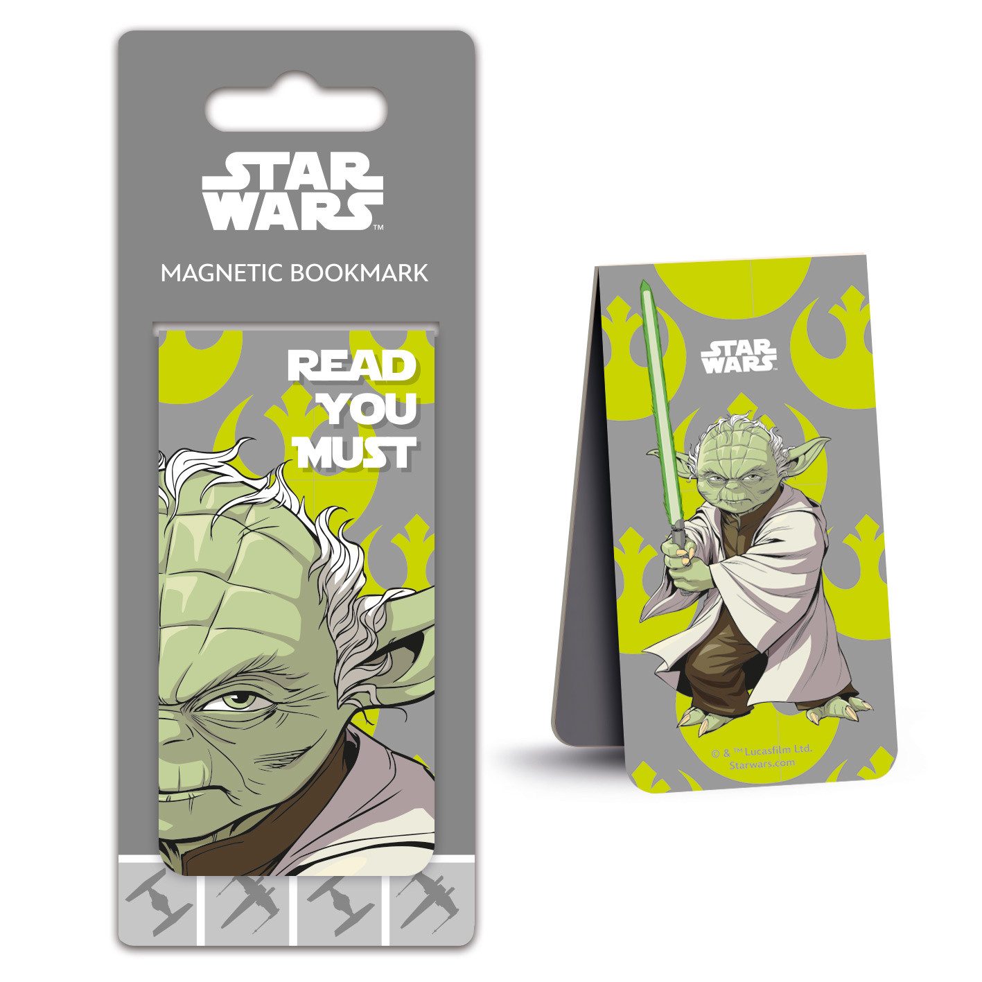 Magnet Yoda - magnetisches Lesezeichen - 9x4,5 cm