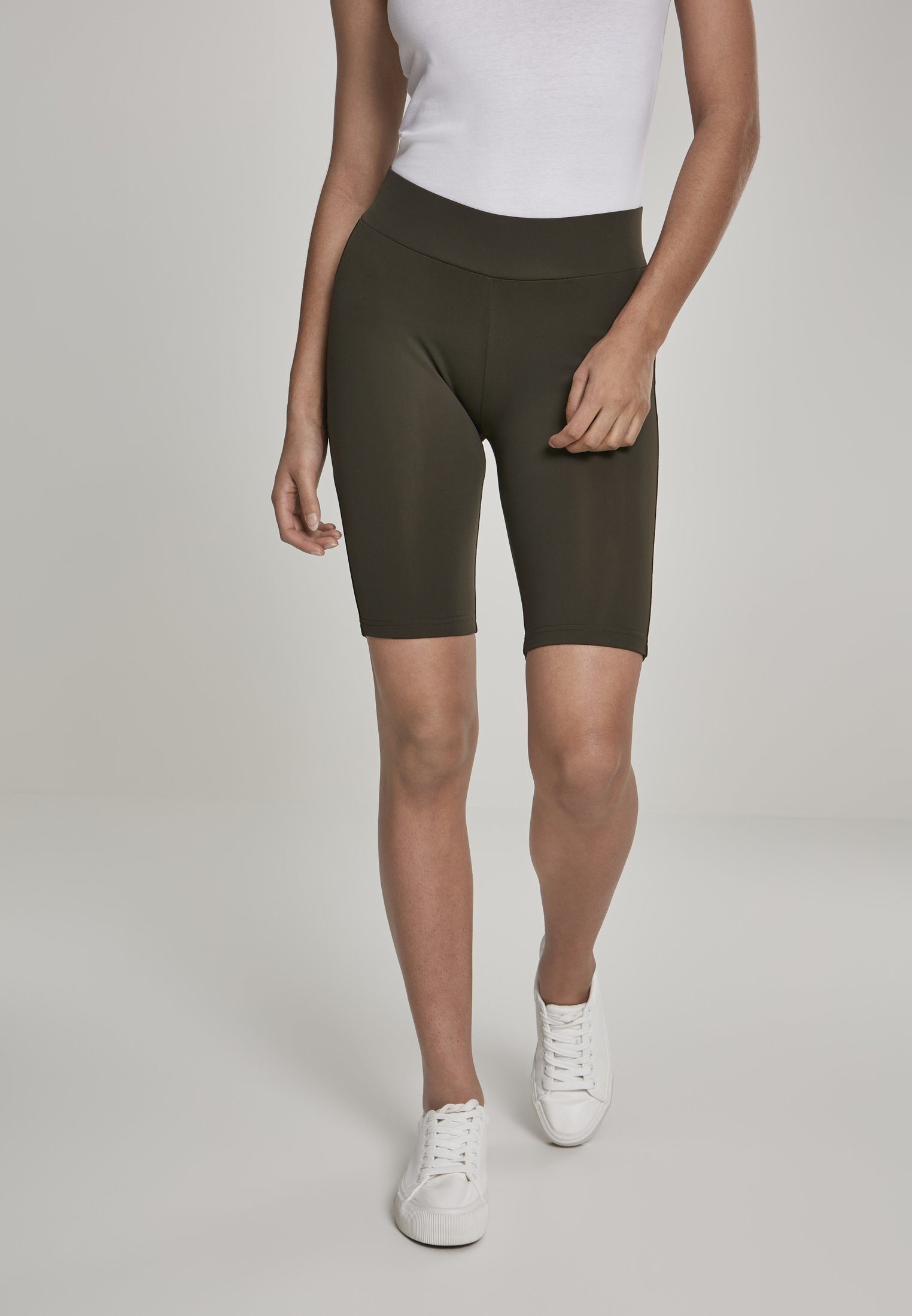 CLASSICS Stoffhose Shorts Ladies URBAN (1-tlg) Cycle darkolive Damen