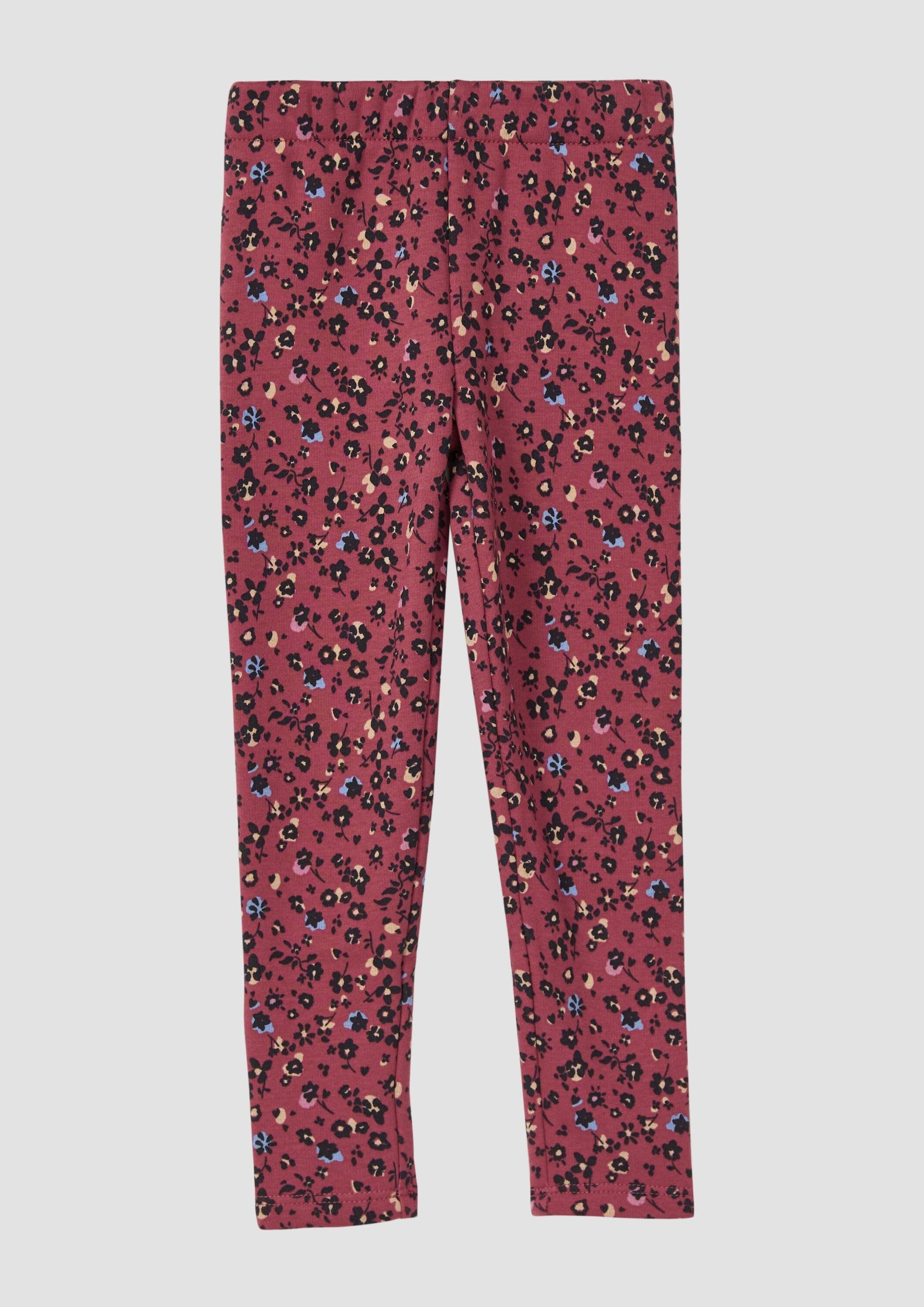 s.Oliver Leggings Leggins Kuschelige Thermofleece-Hose mit elastischem Bund