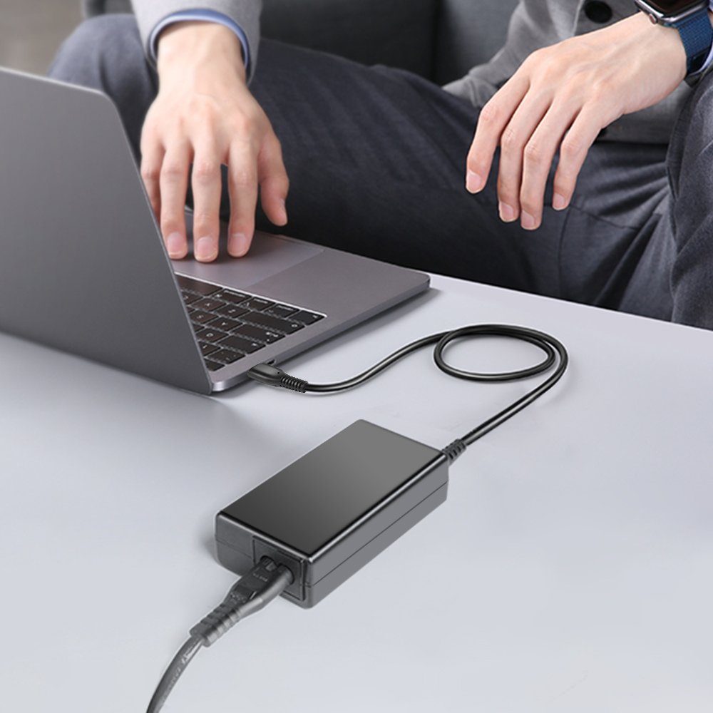 HKY 65W 45W USB C für HP Chromebook 14,Elitebook,Probook 650 G4,Pavilion Notebook-Netzteil (Envy X360 15-ds000,Spectre x2 x360, Chromebook 11 G4 EE /11 G6 EE) – Bild 4 von 5