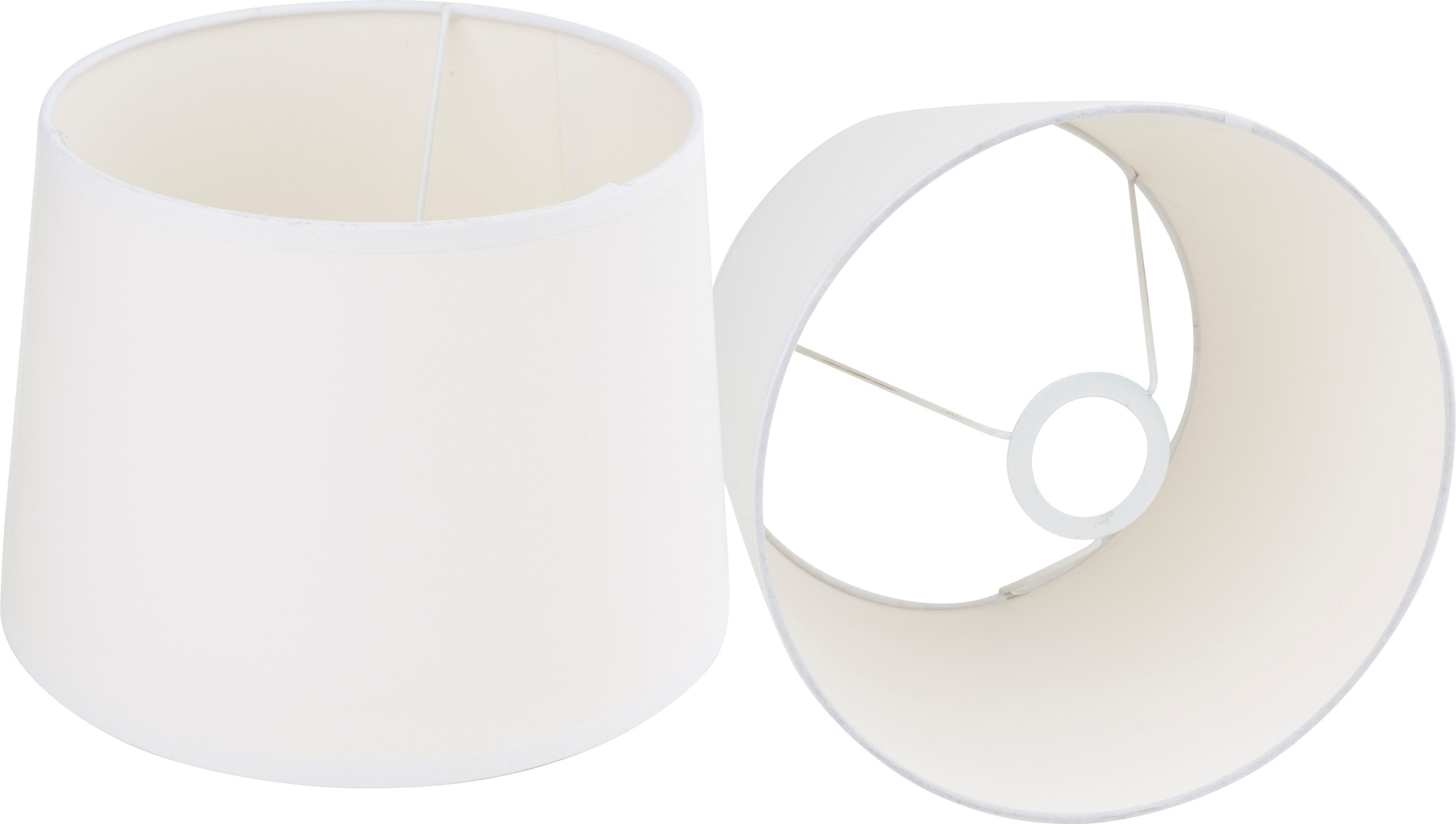 LEDSone Metall Lampenschirme 31,5 Cm, 2er-Pack Weiß – Für Pendel- Und Deckenleuchten, Industrielles Design