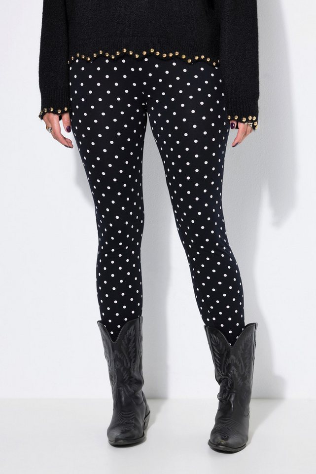 Studio Untold Leggings Leggings Tight Fit Dots Elastikbund
