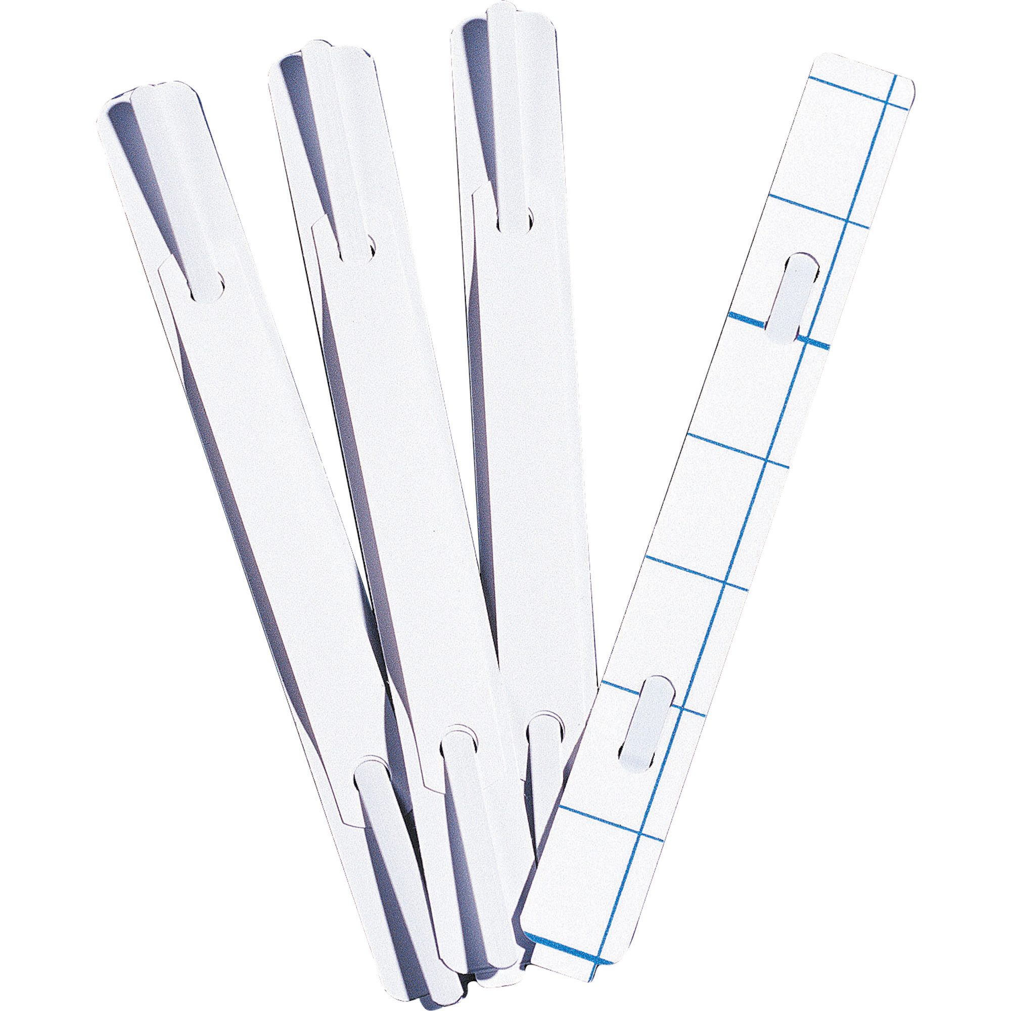 Soennecken Abheftstreifen Heftstreifen 2x15cm selbstklebend weiß 100 Stück (20 Stück)