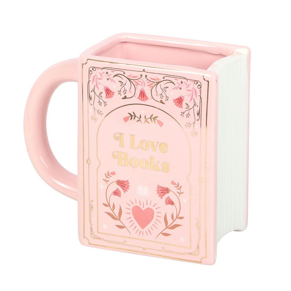 ABYstyle Tasse Romantisch "The Book Club" 3D vintage Tasse Pink Love Becher, Fan Tasse