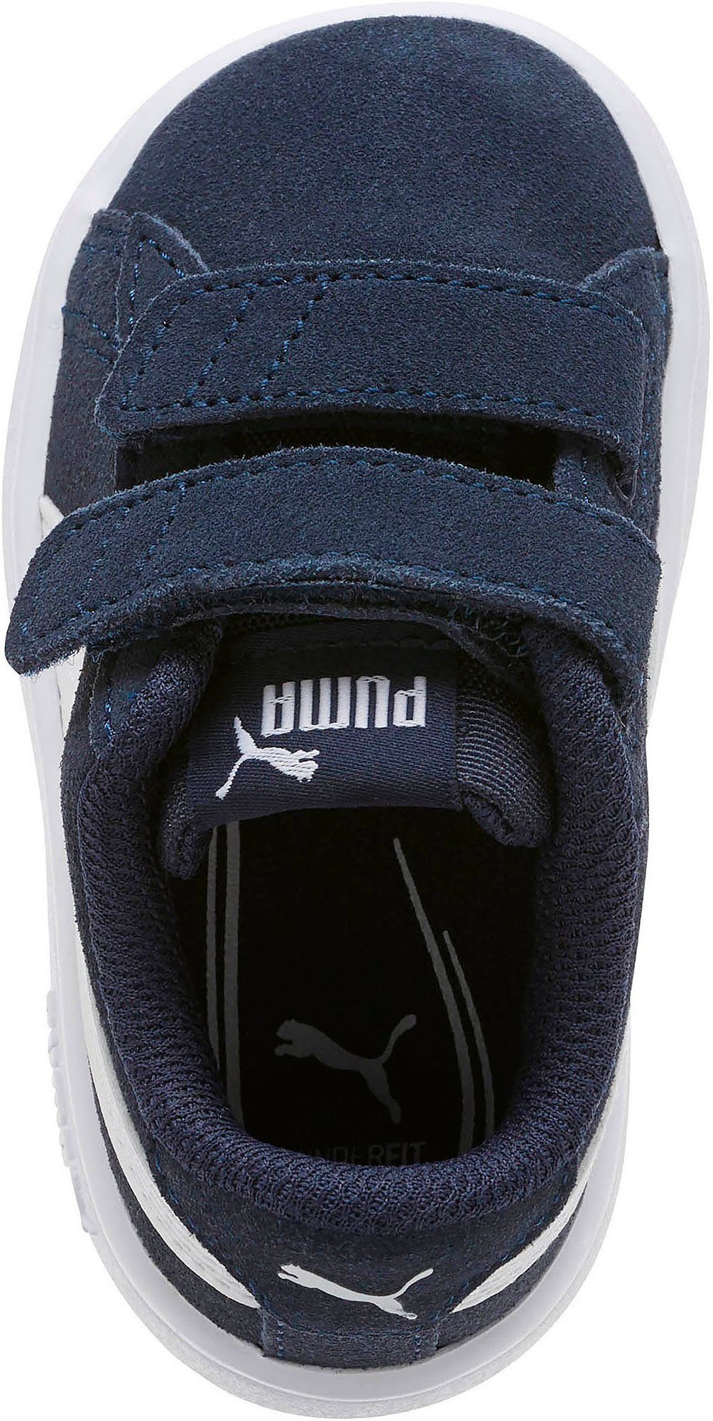 PUMA PUMA SMASH V2 SD INF Sneaker mit dunkelblau V Klettverschluss