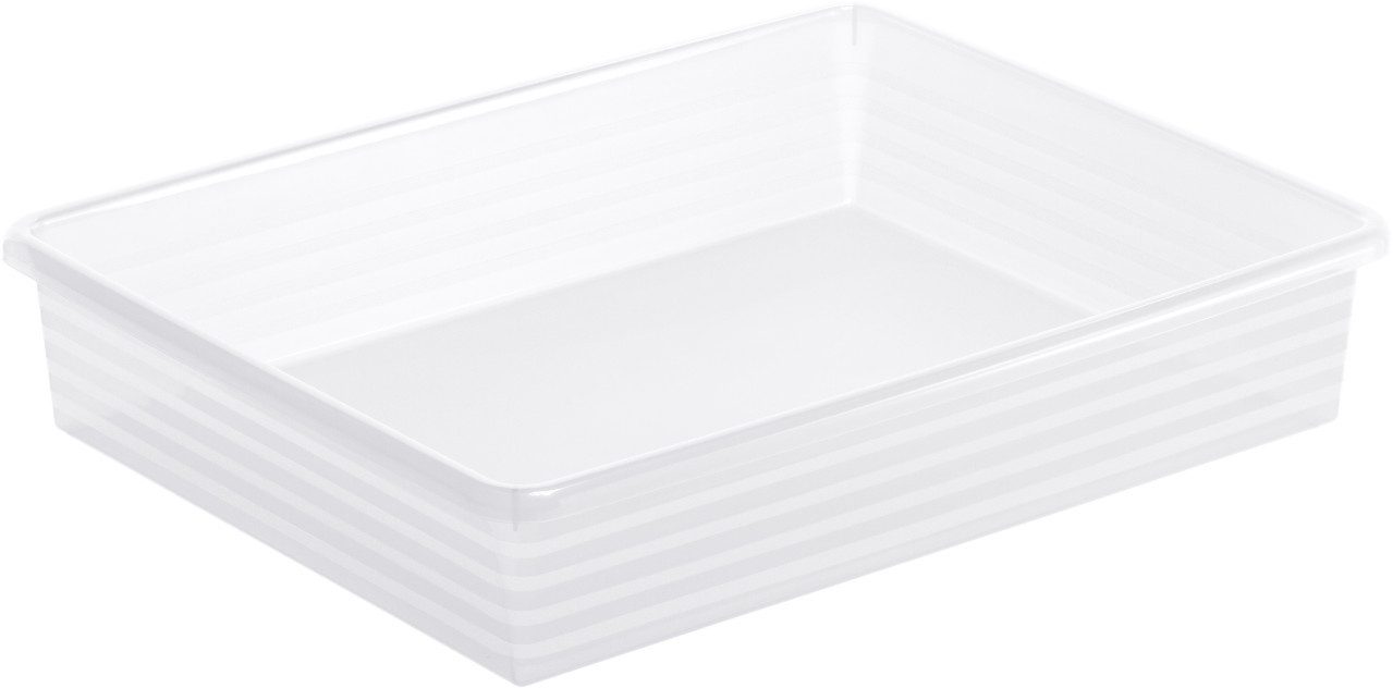ROTHO Aufbewahrungskorb Rotho Formatkörbchen Linus A4 transparent 34,5 x günstig online kaufen
