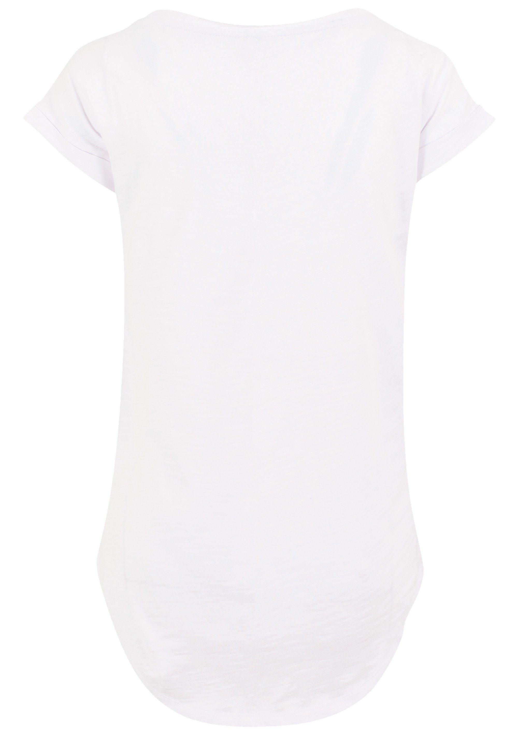 F4NT4STIC T-Shirt Star geschnittenes lang Vintage Premium Hinten Pride Wars extra Damen T-Shirt Qualität