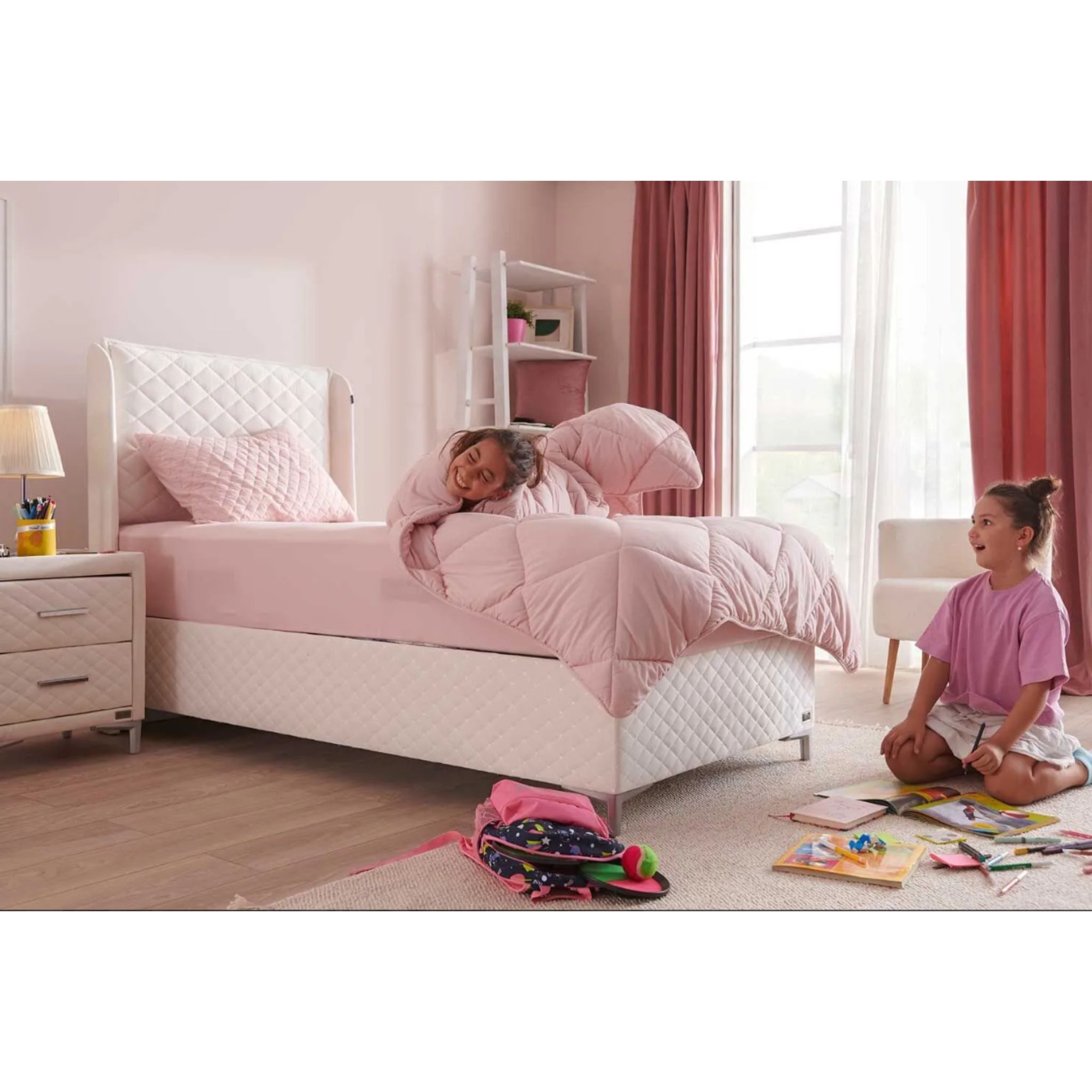 gowoll Kinderbett mit Matratze Boxspringbett 120 x 200 cm, 140 x 200 cm inkl. Lieferung (Set)