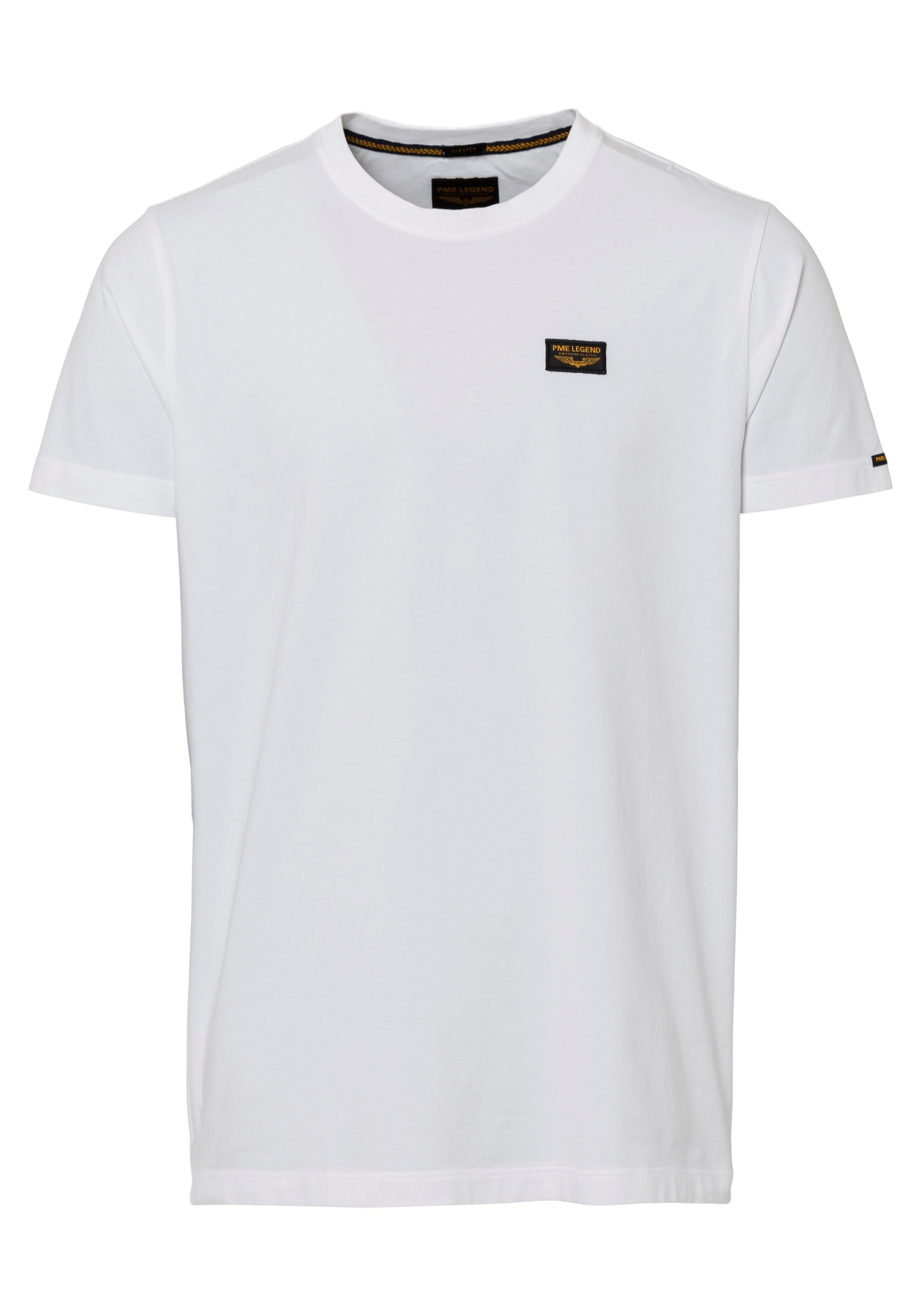 LEGEND T-Shirt PME weiß Logobadge mit