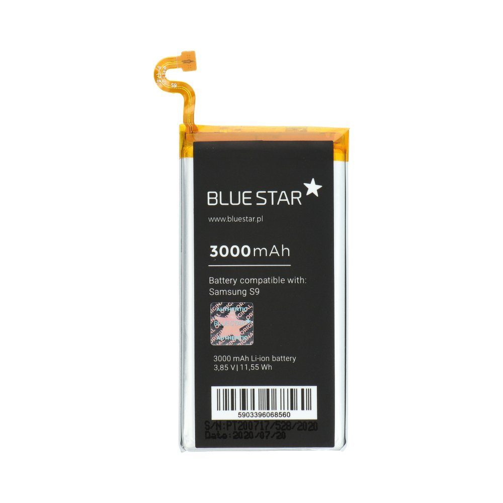 SAMSUNG Akku (G960F) Ersatz kompatibel 3000mAh BlueStar Accu EB-BG960ABE S9 Li-lon Austausch Smartphone-Akku GALAXY mit Batterie