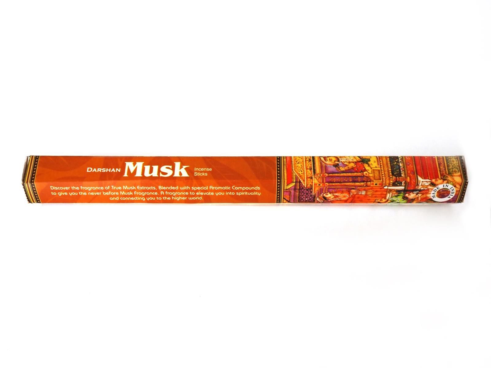 Hathi Räucherstäbchen Darshan Räucherstäbchen MUSK (MOSCHUS)