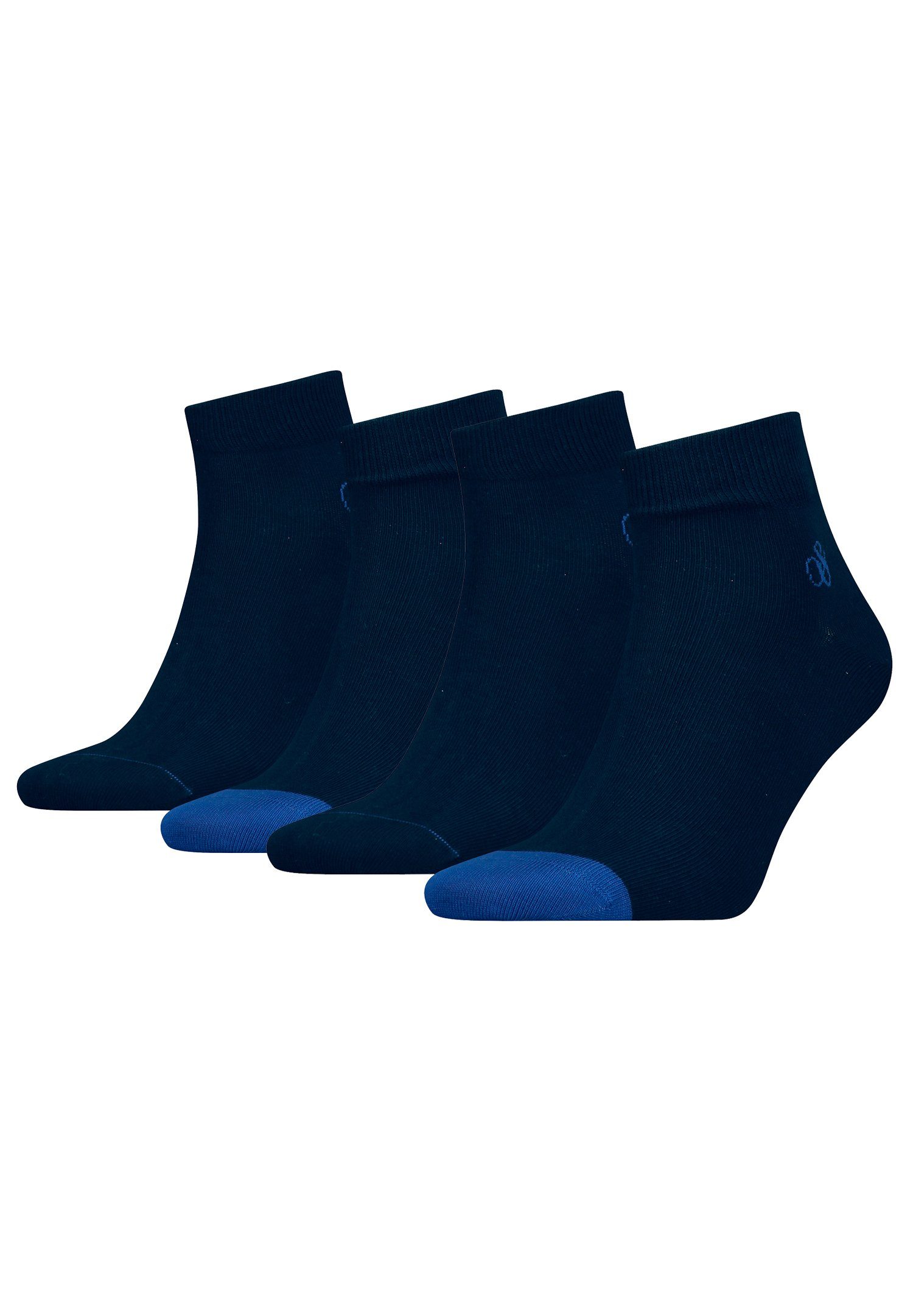 Scotch & Soda Kurzsocken SCSO Dip Toe Quarter Socks 4P (Packung, 4-Paar, 4er-Pack)