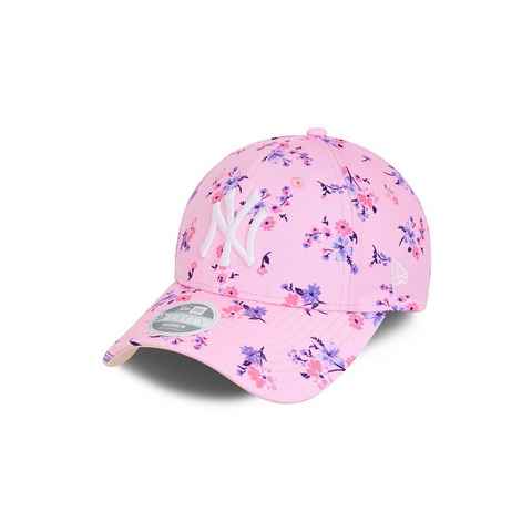 New Era Baseball Cap New Era Wmns Floral Damen 9Forty Adjustable Cap NY YANKEES Pink