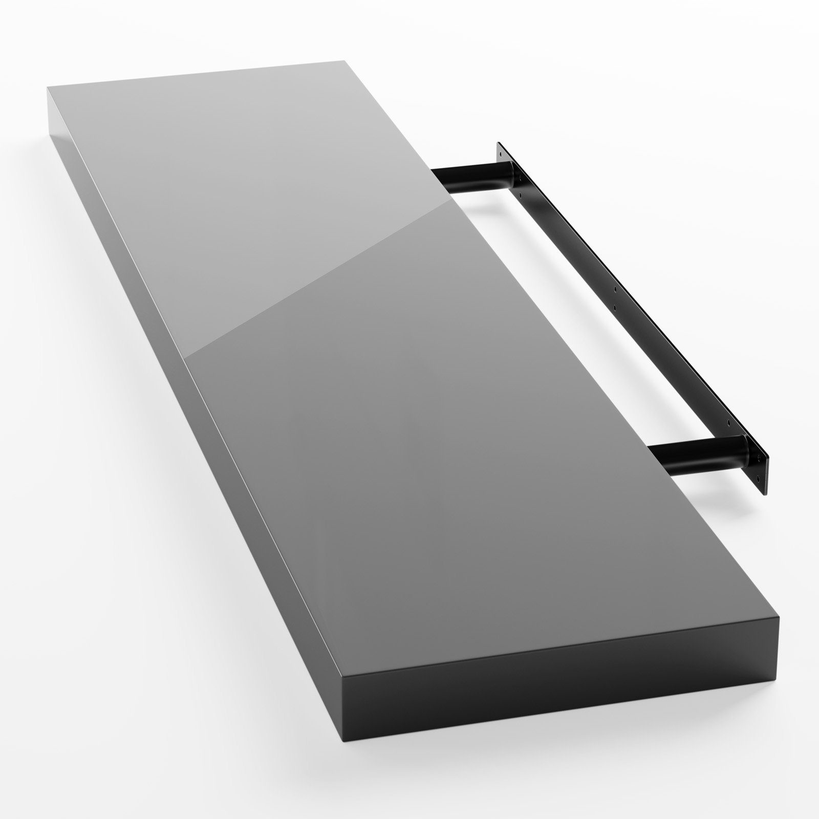 Casaria Wandboard, Grau Hängeregal mit Halterung günstig online kaufen