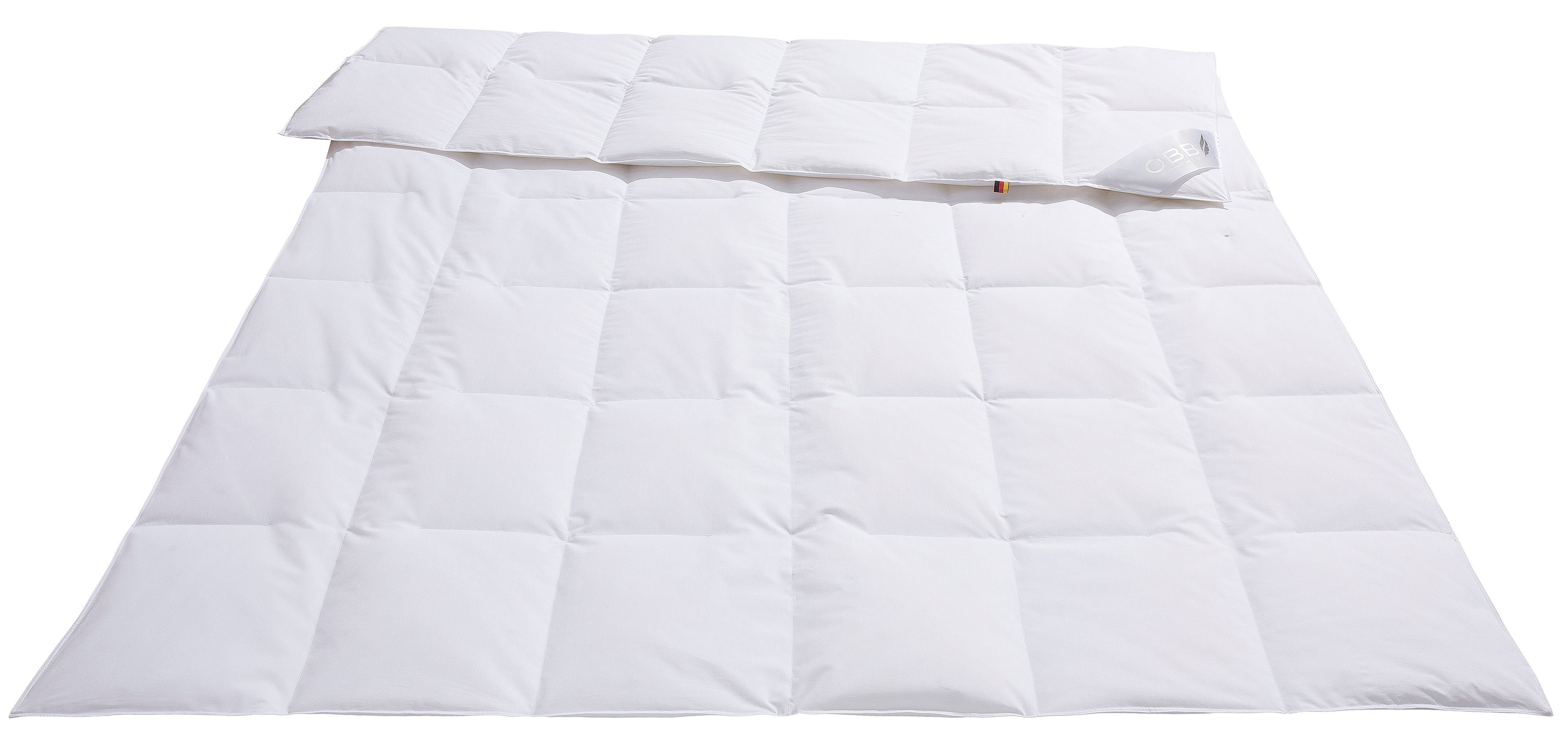 Daunenbettdecke, Daunen, Winter und oder für Größen, Bezug: 100% Sommer Bettdecke Baumwolle, in weiteren 135x200 cm One&Only, Füllung: OBB, 100%