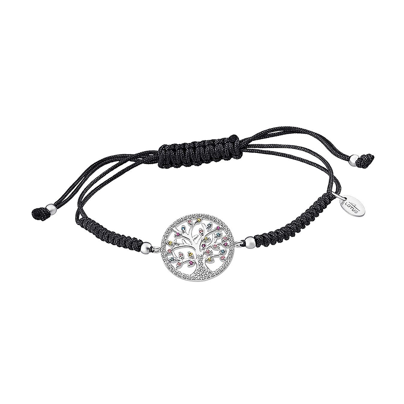 LOTUS SILVER Silberarmband Lotus Silver Lebensbaum Armband (Armband), Armband Lebensbaum ca 16cm, 925 Sterling Silber, Farbe: silber