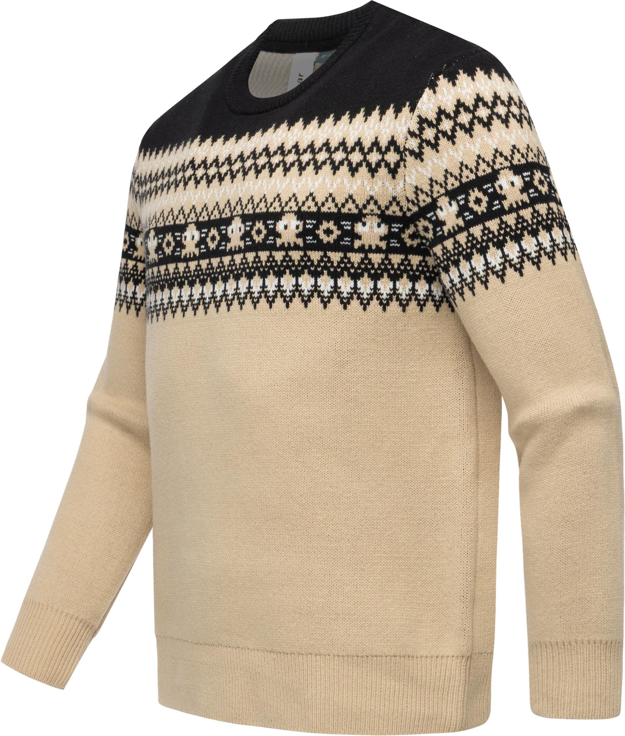 Ragwear Norwegerpullover Norwen Warmer Norweger Herren Strickpullover