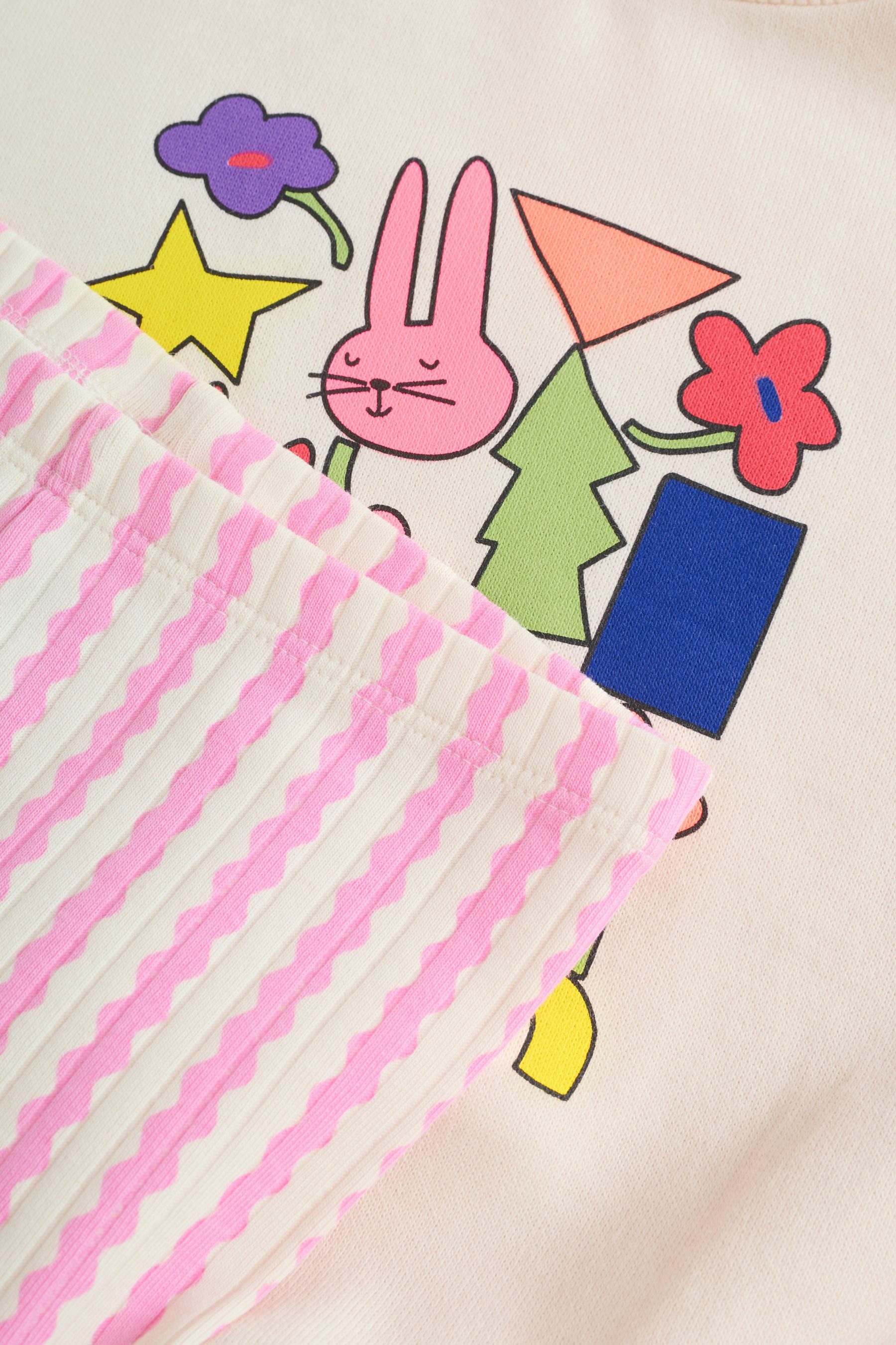 Next Top & Leggings 2-teiliges Baby-Set mit Sweatshirt und Leggings (2-tlg)