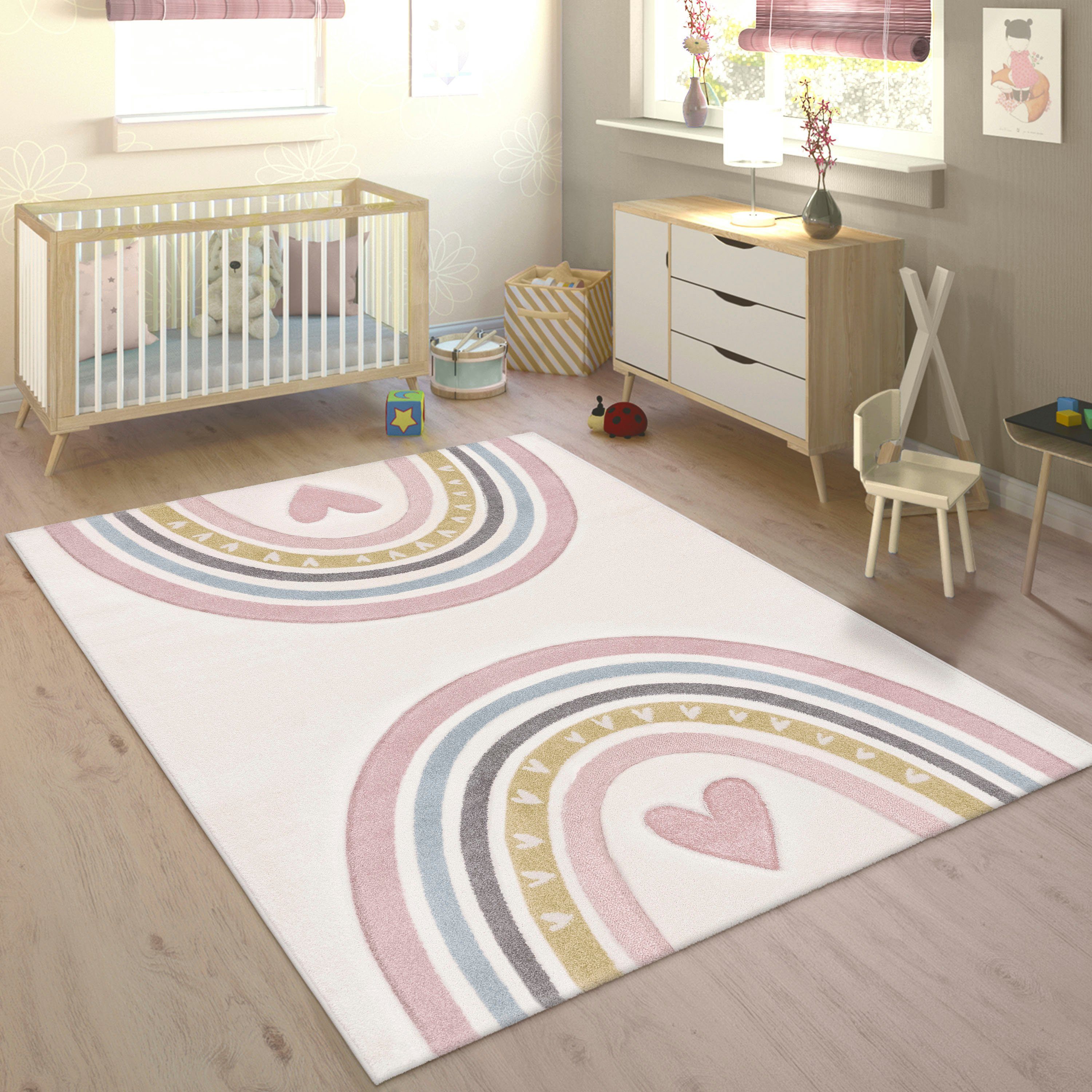 Paco Home Kinderteppich Cosmos 351, rechteckig, günstig online kaufen