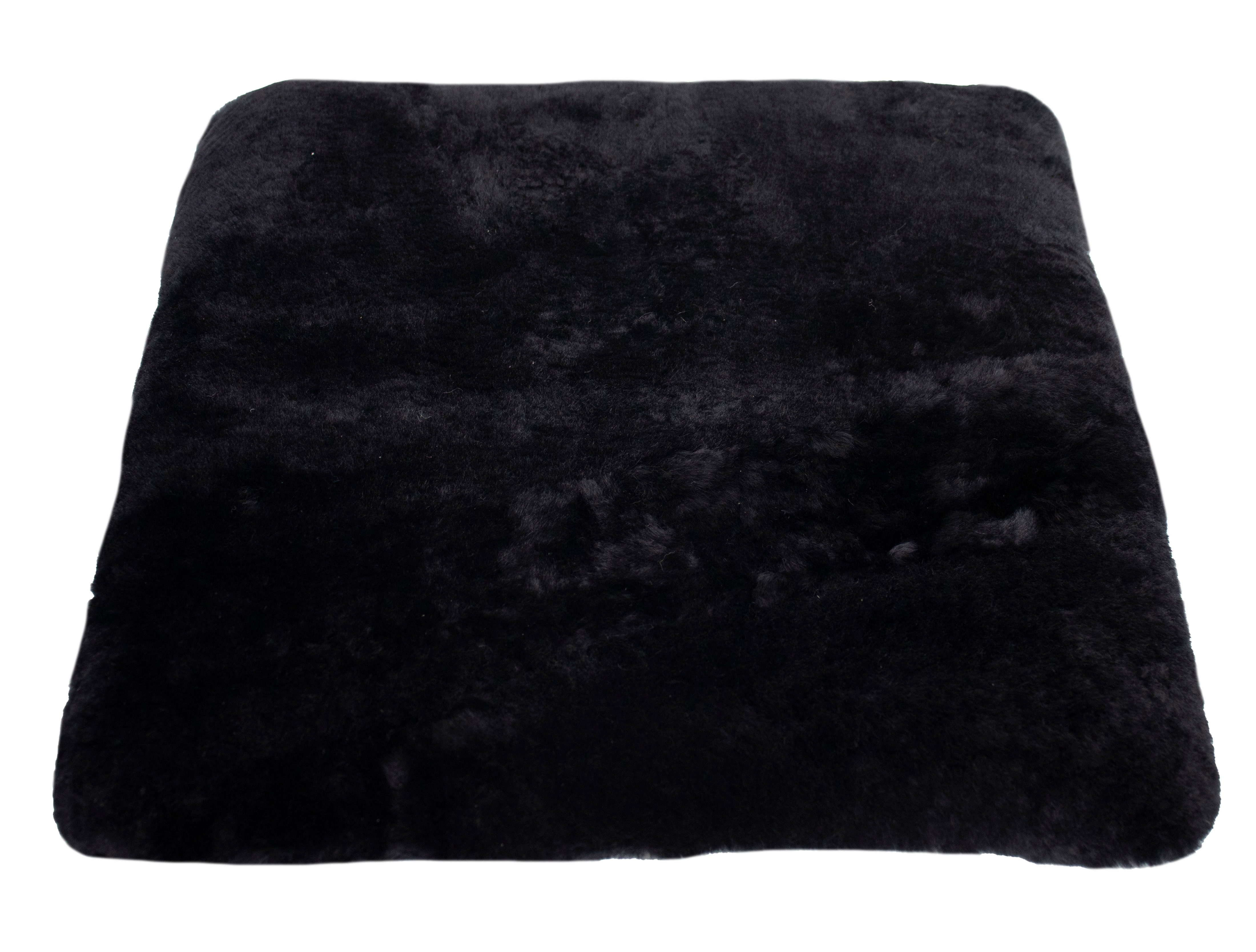 Reissner Lammfelle Sitzkissen Echtes Merino Lammfell mit Schaumstoffeinlage