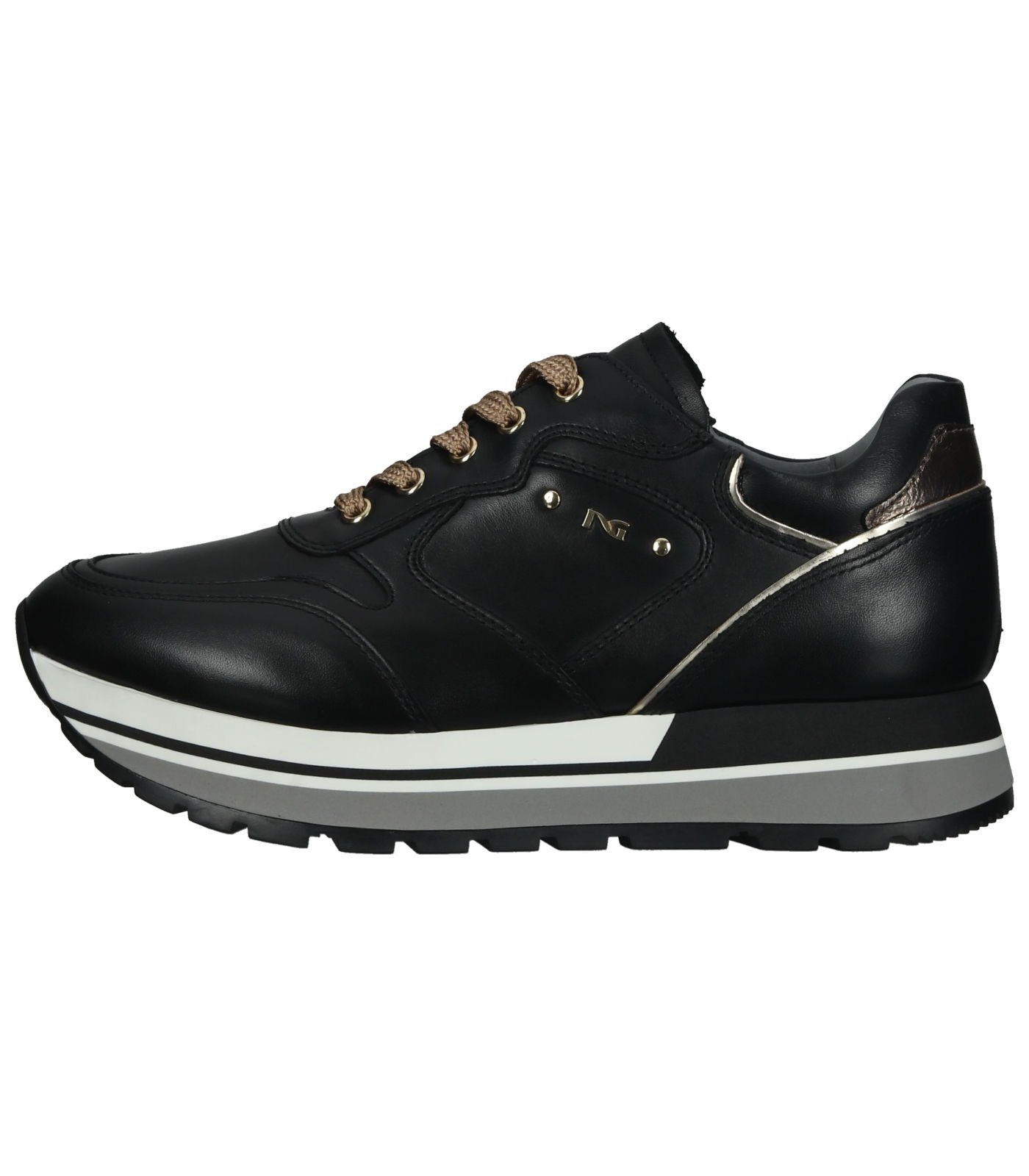 Sneaker Nero Giardini Sneaker Leder/Textil