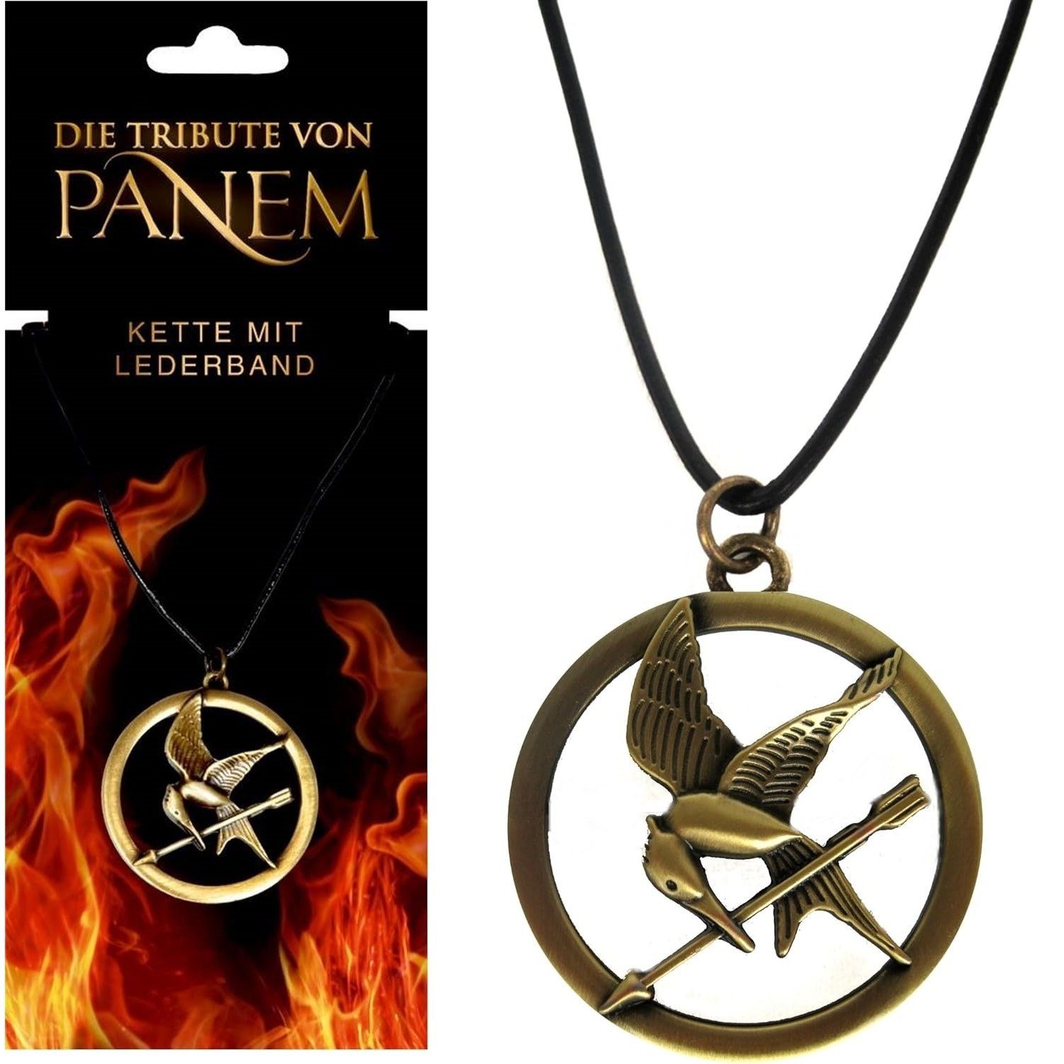 NECA Charm-Kette Tribute von Panem - Medallion ANHÄNGER Halskette günstig online kaufen