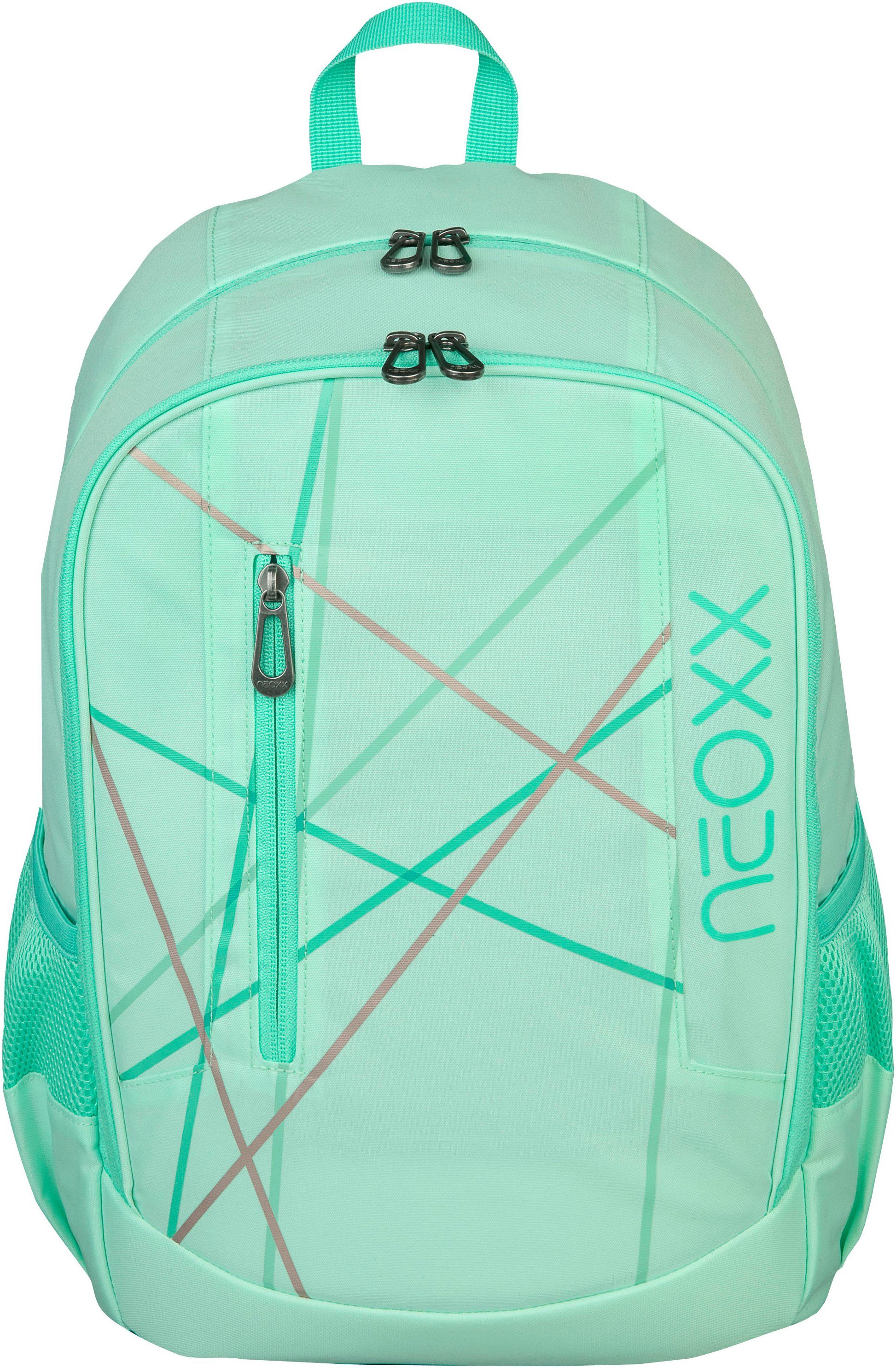 neoxx Schulrucksack Flow, Mint To Be, günstig online kaufen