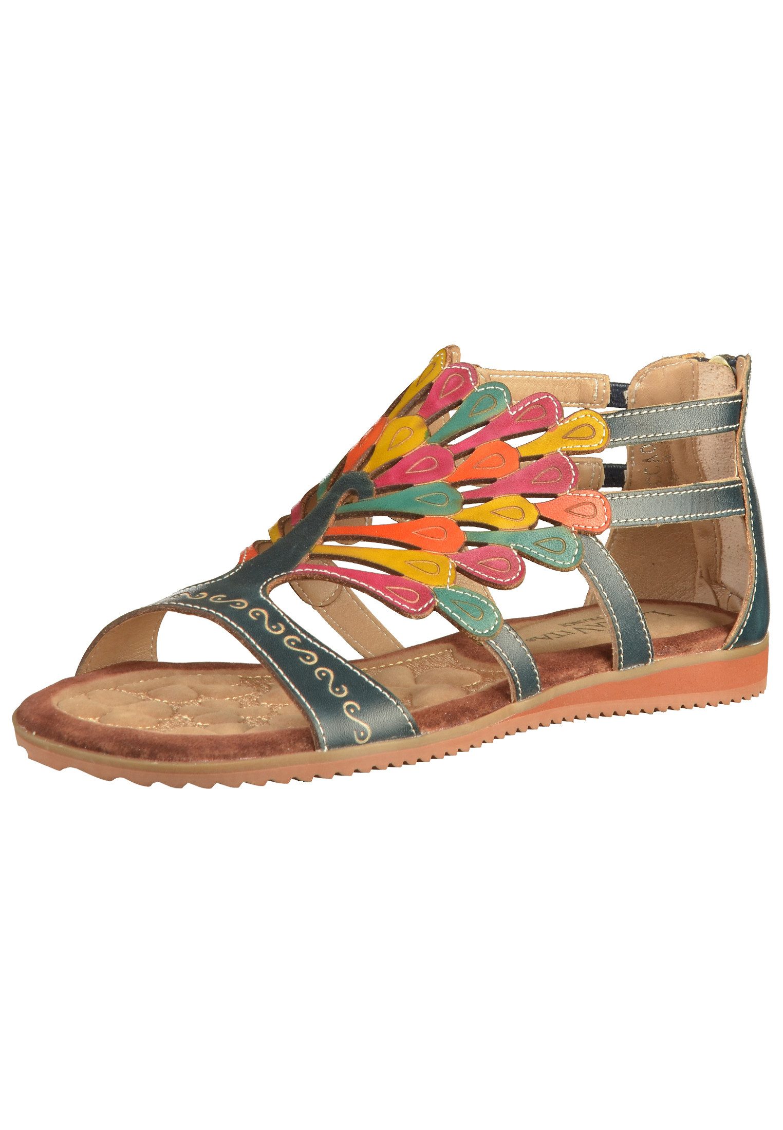 LAURA VITA Sandalen Leder Riemchensandalette günstig online kaufen