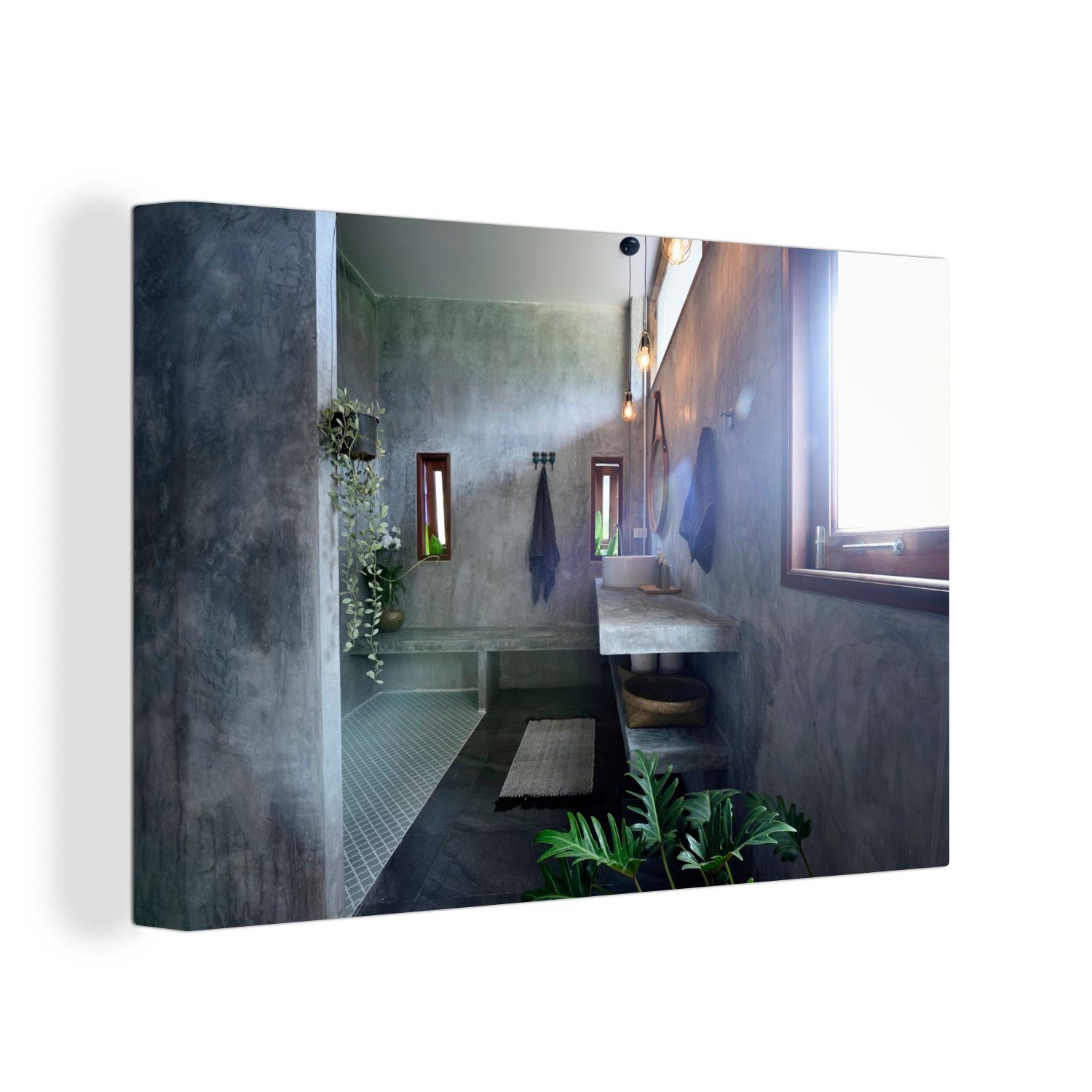 Leinwandbild Luxuriöses Badezimmer