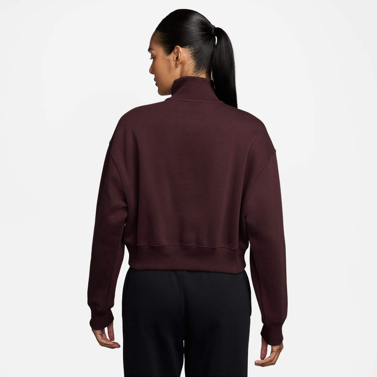 Nike Sportswear Fleecepullover Nike Damen Pullover Oversize 1/2-Zip Phoenix FL. Sweatshirt DQ5767