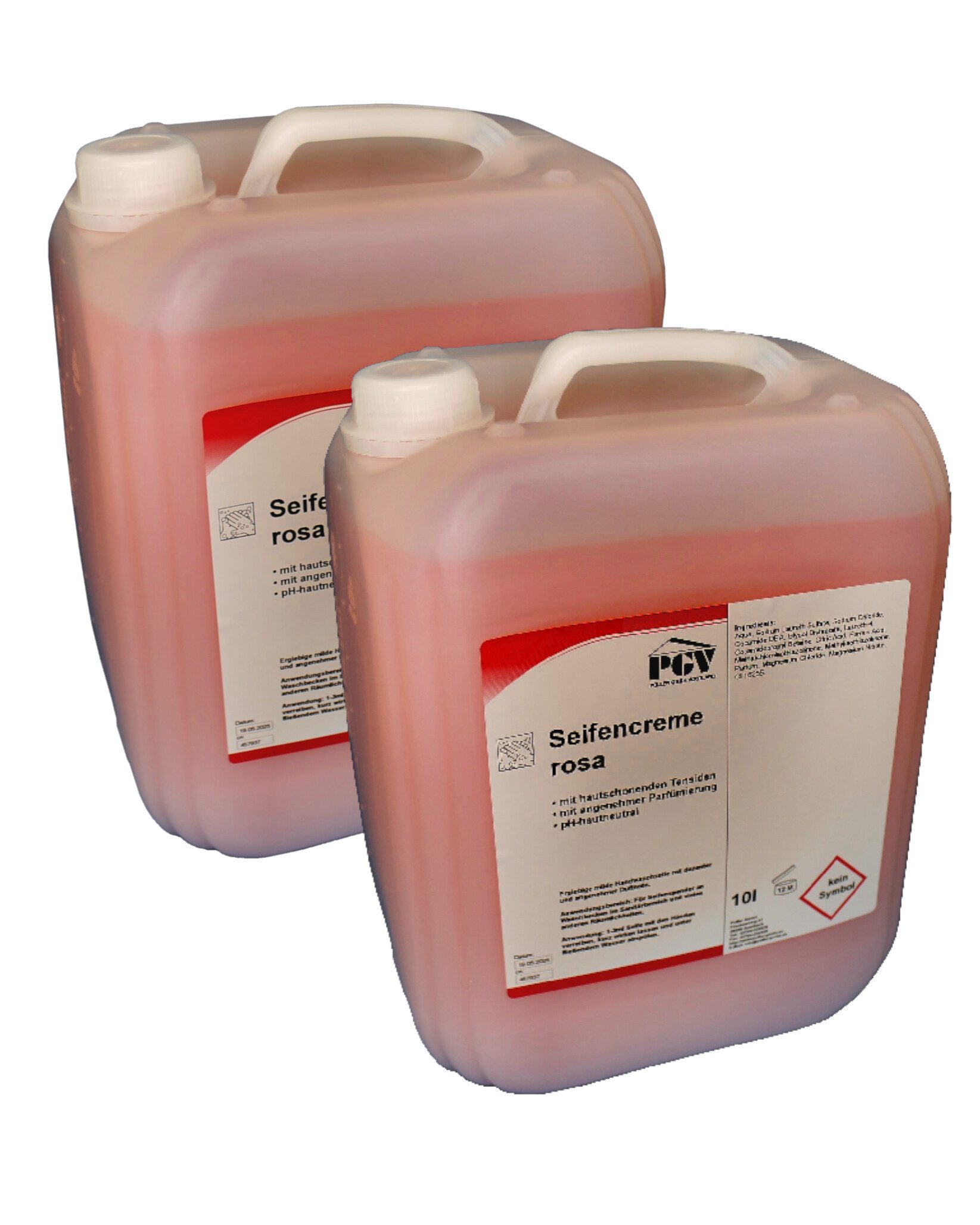 Flüssigseife Мылоcreme ROSA, 10 Liter, verschiedene Mengen, 2-tlg.
