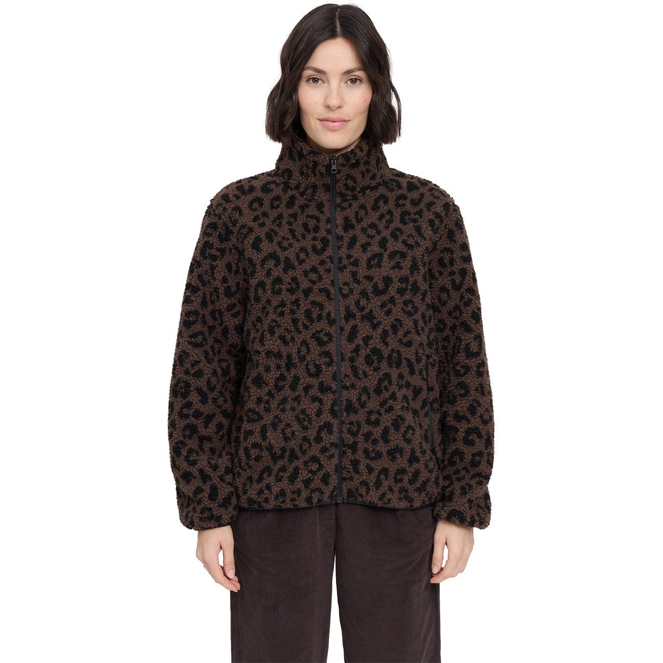 MAZINE Winterjacke Printed Teddy-Fleece Jacket Printed Teddy-Fleece Jacket