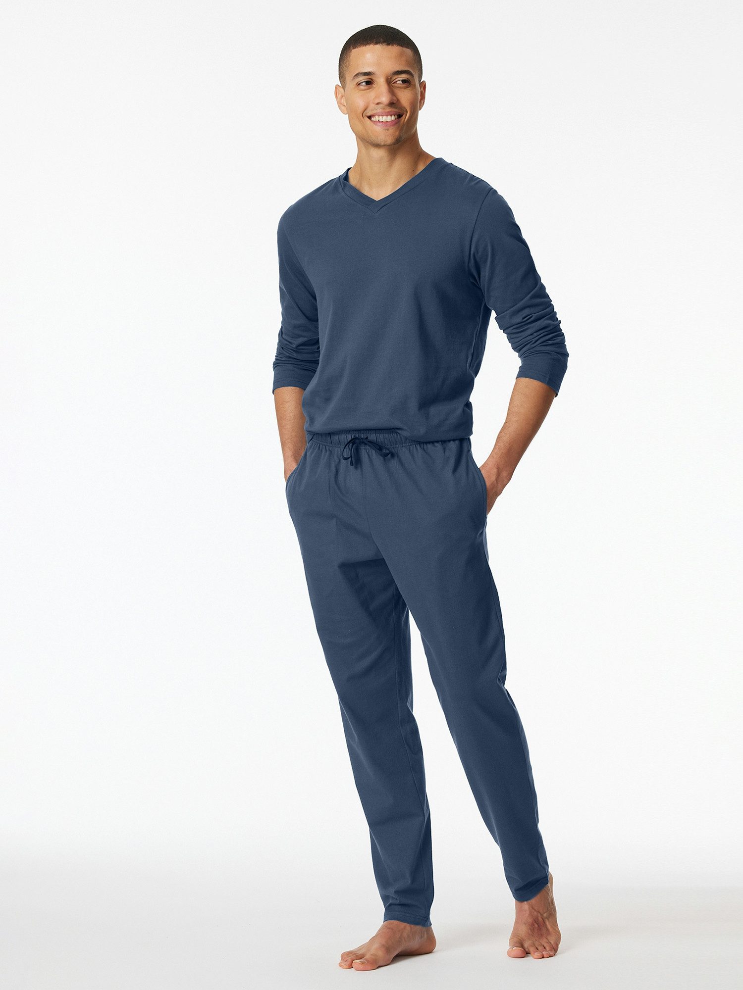 Schiesser Pyjamahose Mix Relax schlaf-hose pyjama schlafmode günstig online kaufen