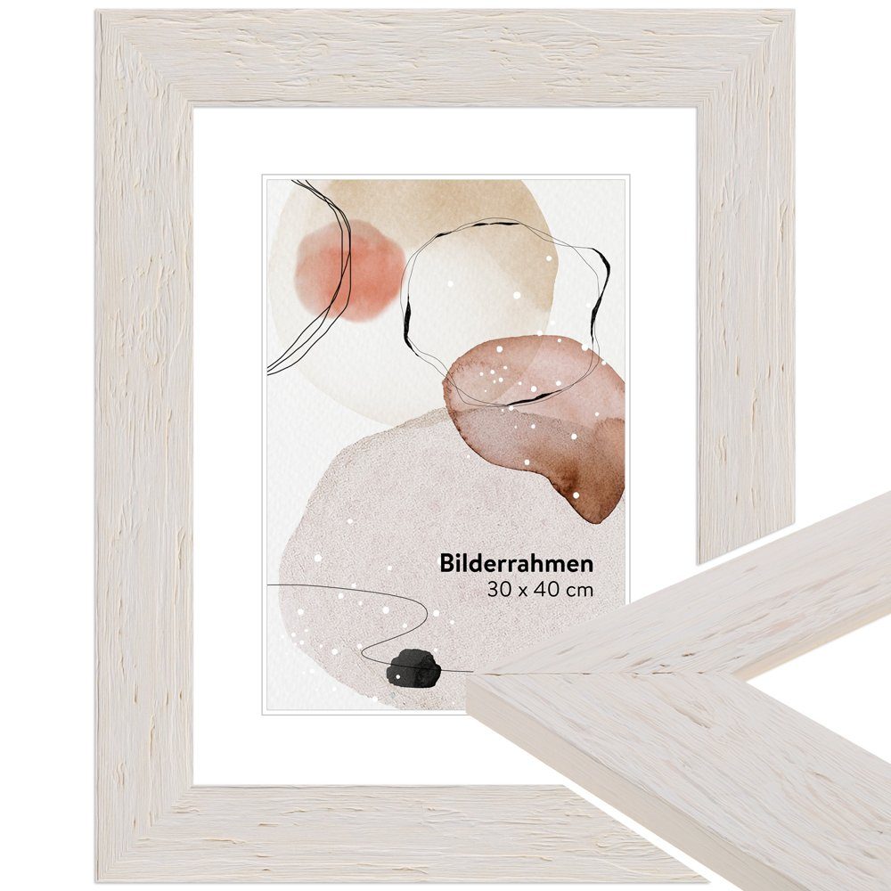 WANDStyle Bilderrahmen H780, Weiß, aus Massivholz günstig online kaufen