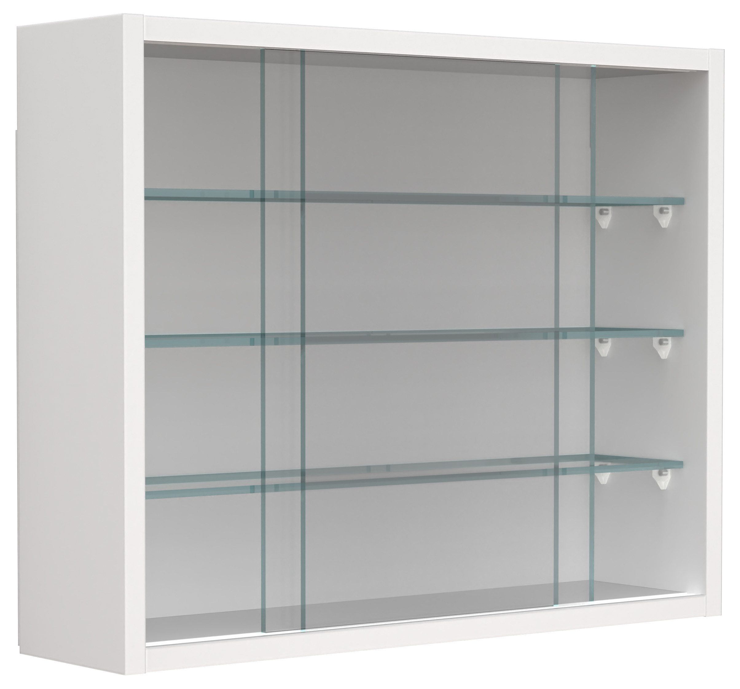 VCM Hängevitrine Drivalo B. 50 x T. 12 x H. 40 cm Präsentation und Aufbewahrung von Sammlerstücken, Wohnzimmer oder Büro – Bild 2 von 4