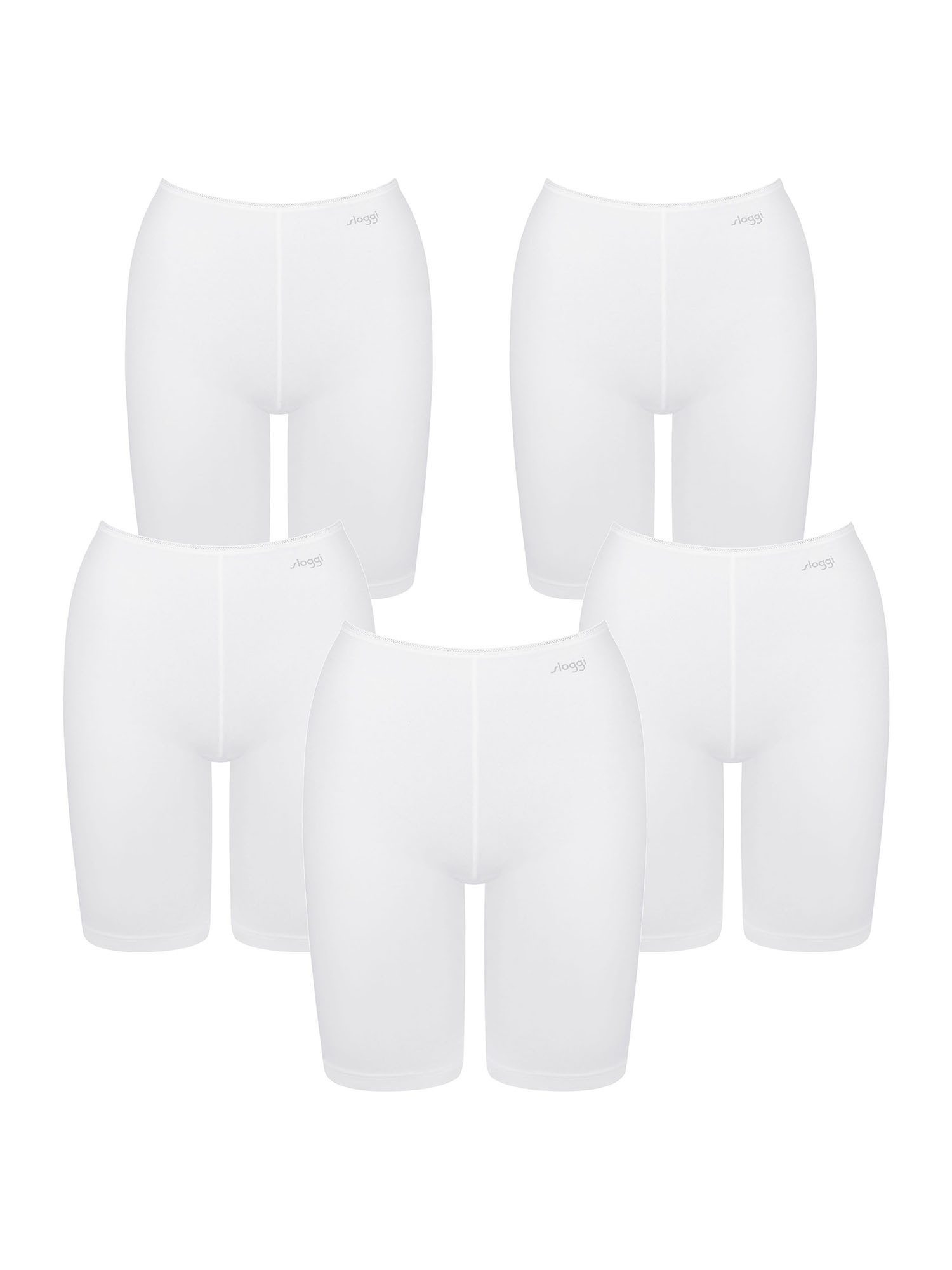 sloggi Radlerhose Pure Comfort Long (5-tlg) Frauen kurze Легінси