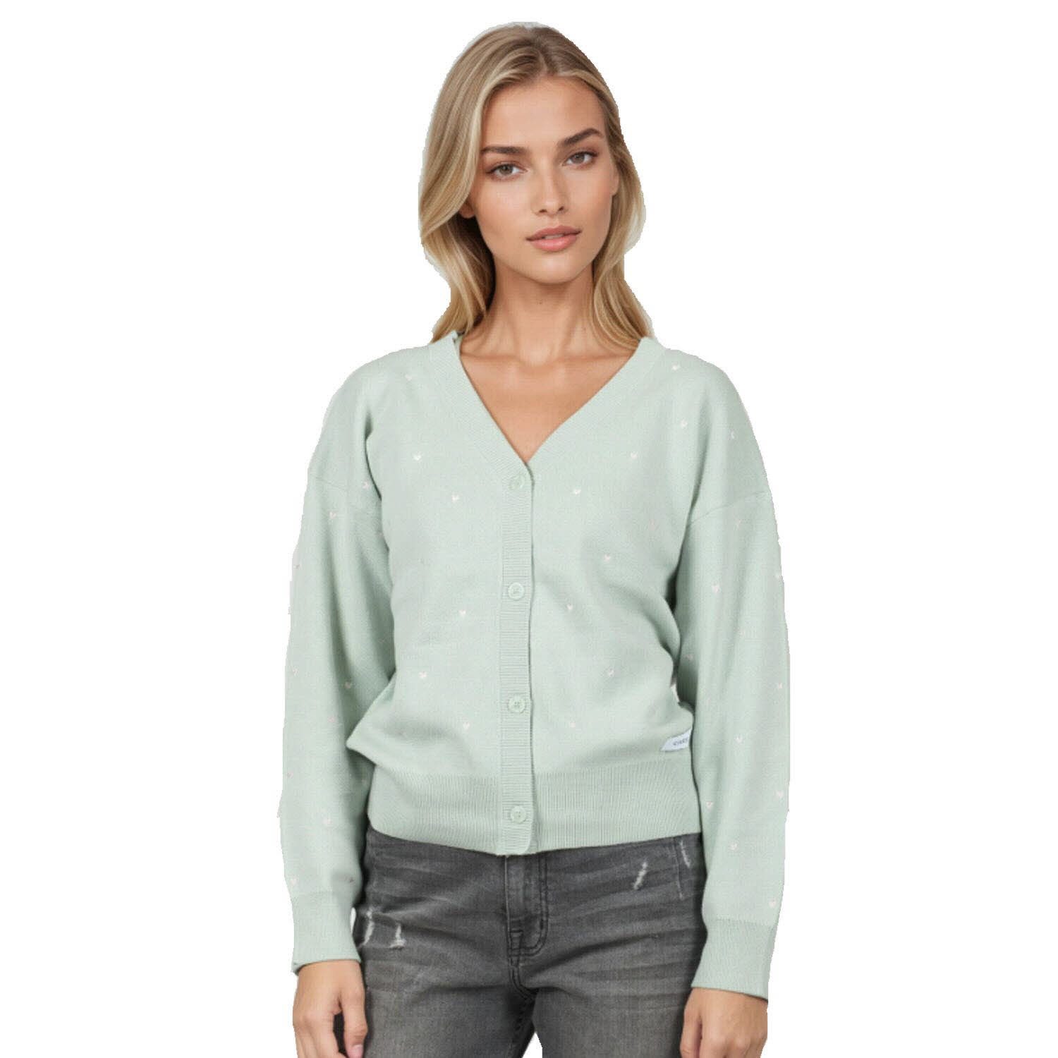 Kleinigkeit Strickjacke Désirée Stick Herzen