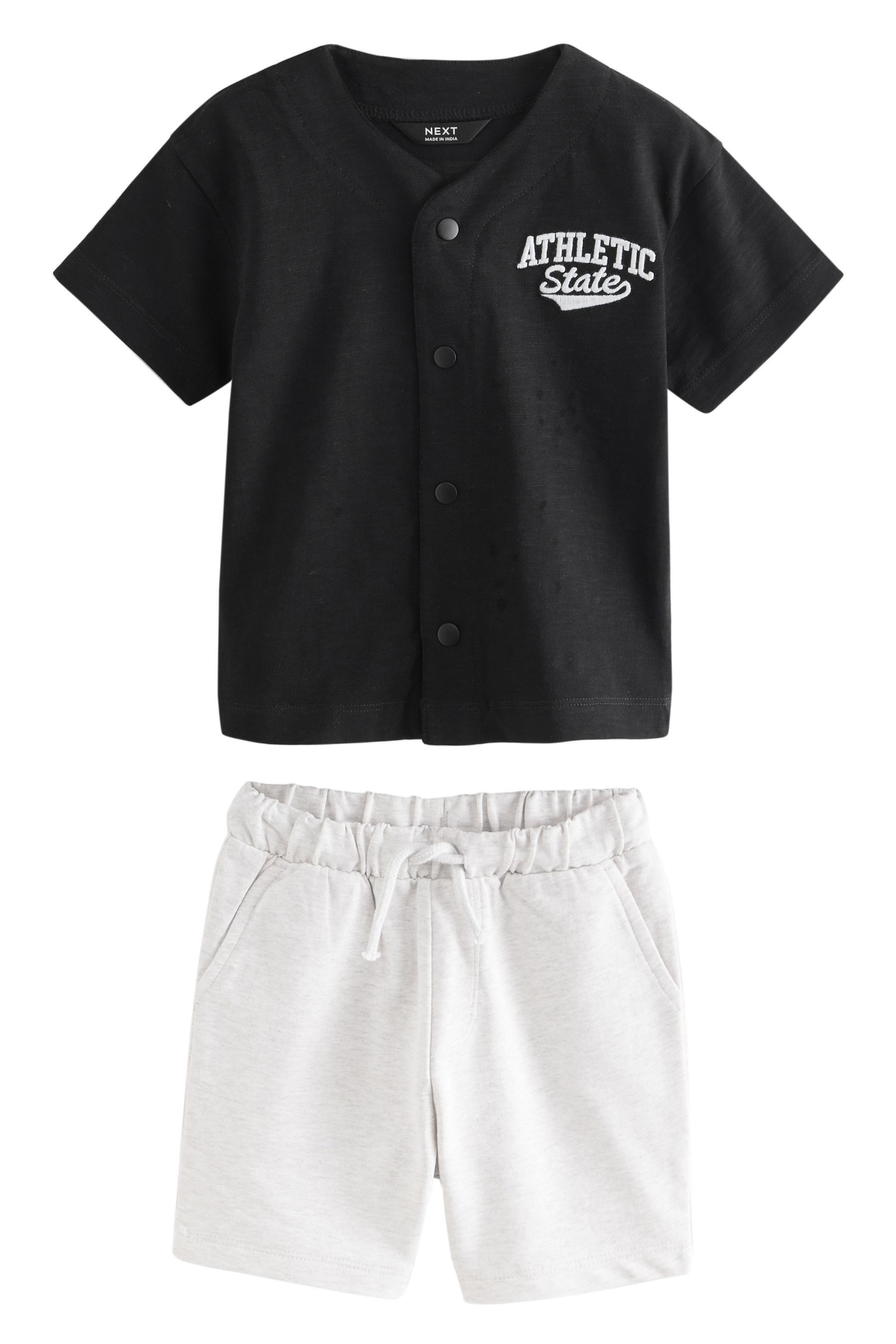 Next T-Shirt & Shorts American Football Top und Shorts 100 % Baumwolle (2-tlg)