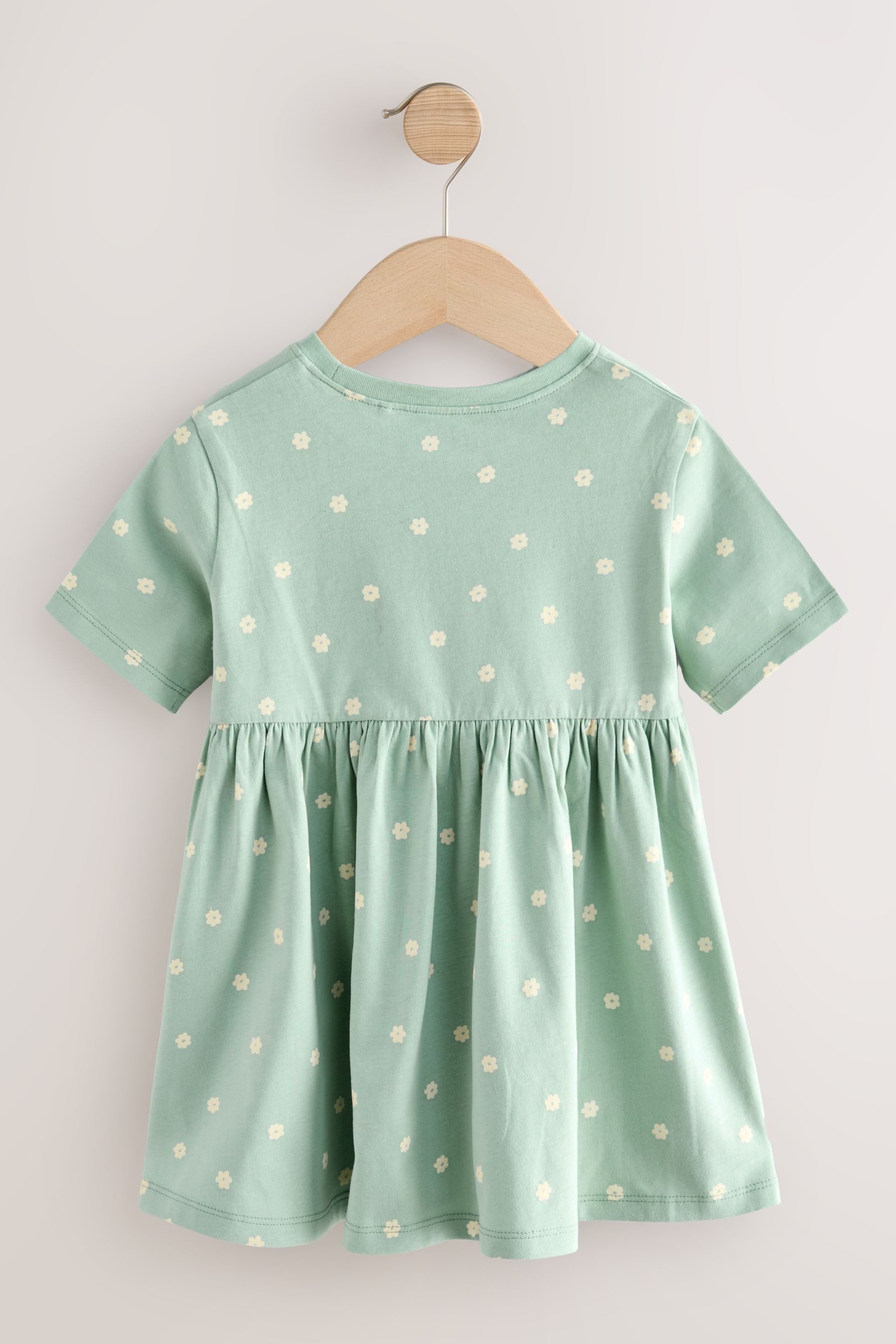 Next Jerseykleid Kurzärmeliges Jersey-Sommerkleid (1-tlg) günstig online kaufen