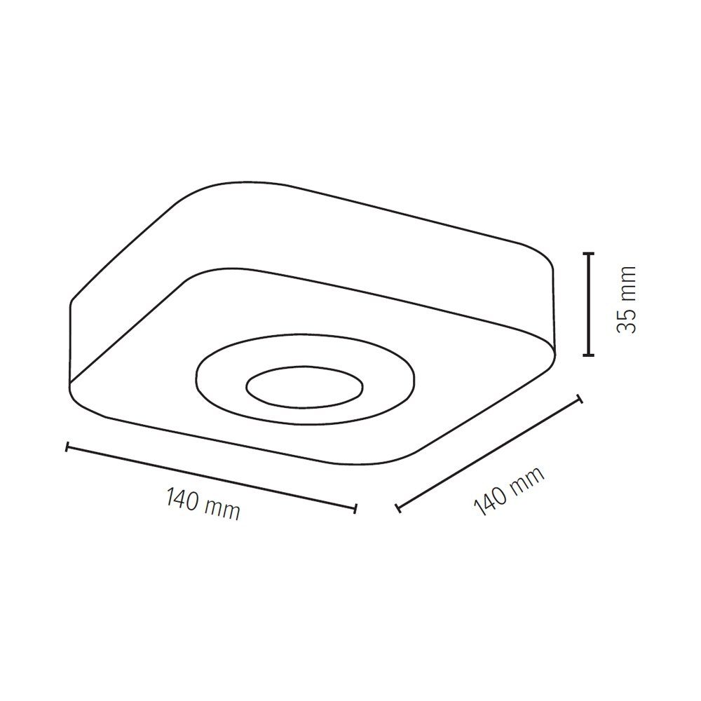 SPOT Light LED Deckenleuchte COOL, Leuchtmittel günstig online kaufen