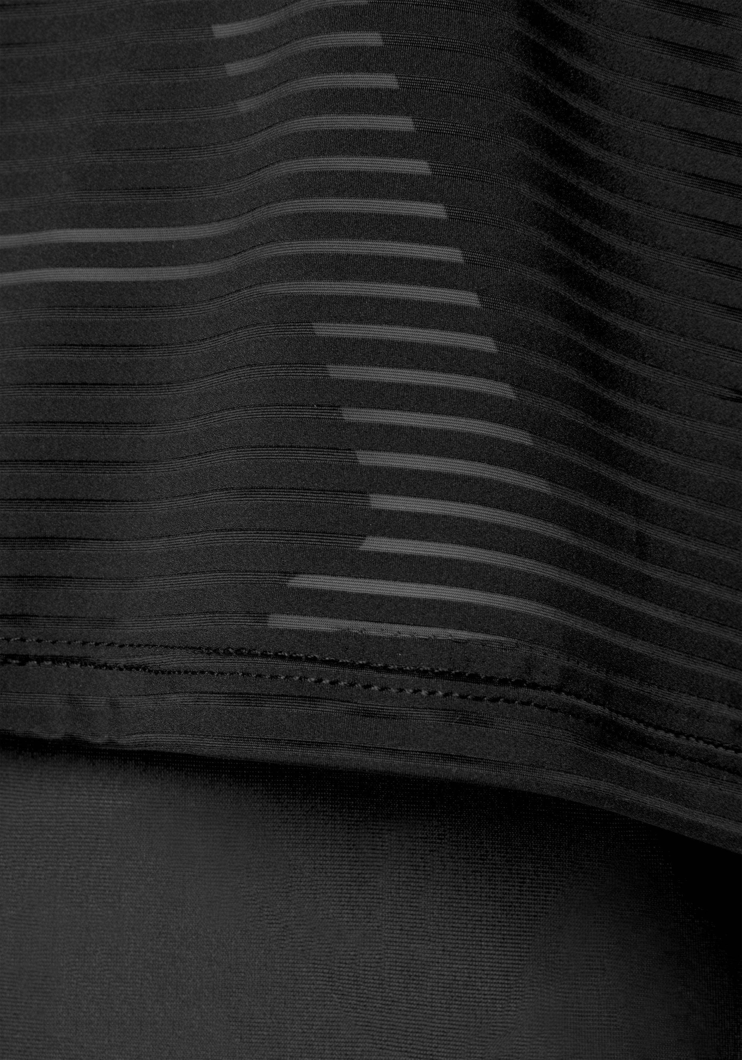 1 schwarz im T-Shirt in Digital Mauve Funktionsshirt ACTIVE Layer-Design LASCANA 2