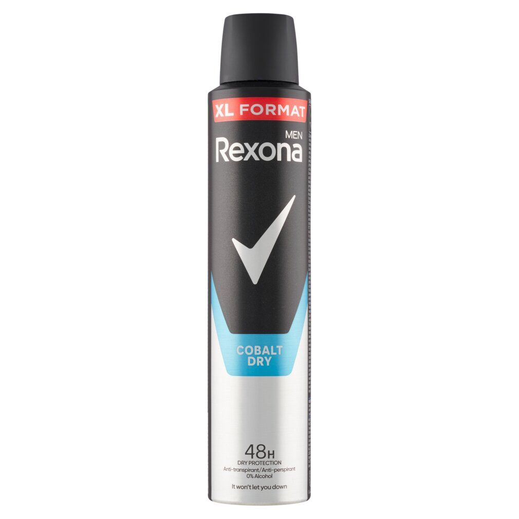 Unilever Deo-Roller UNILEV REXONA DEO SPRAY MEN COBALT DRY 200ml