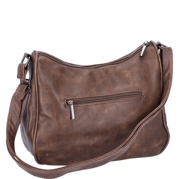 Antonio Umhängetasche Antonio Damen Handtasche Cognac (1-tlg)