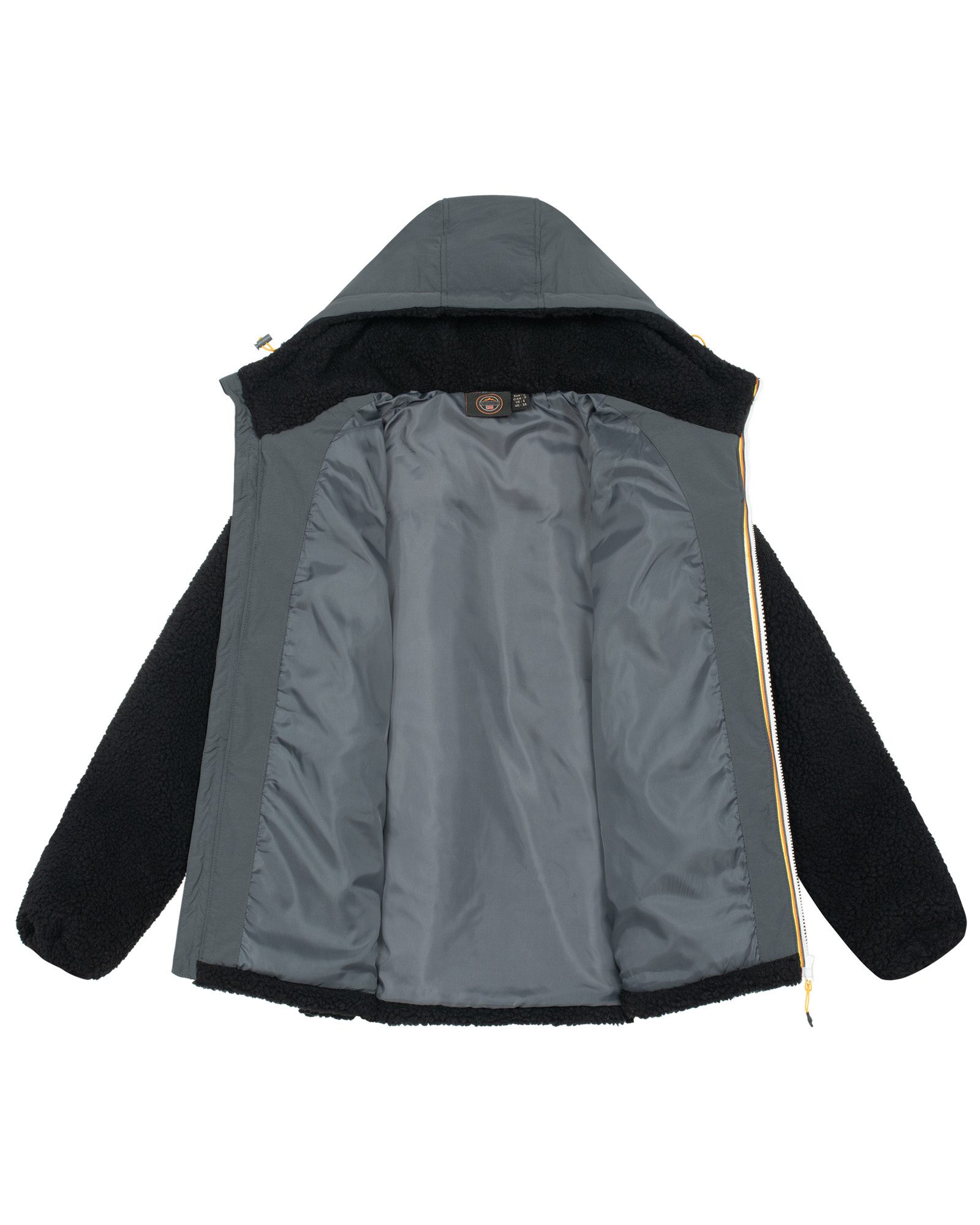 Geographical Norway Fleecejacke Herren Herbst Winter Jacke Teddy fleece Outdoor Übergangs funktional – Bild 5 von 5