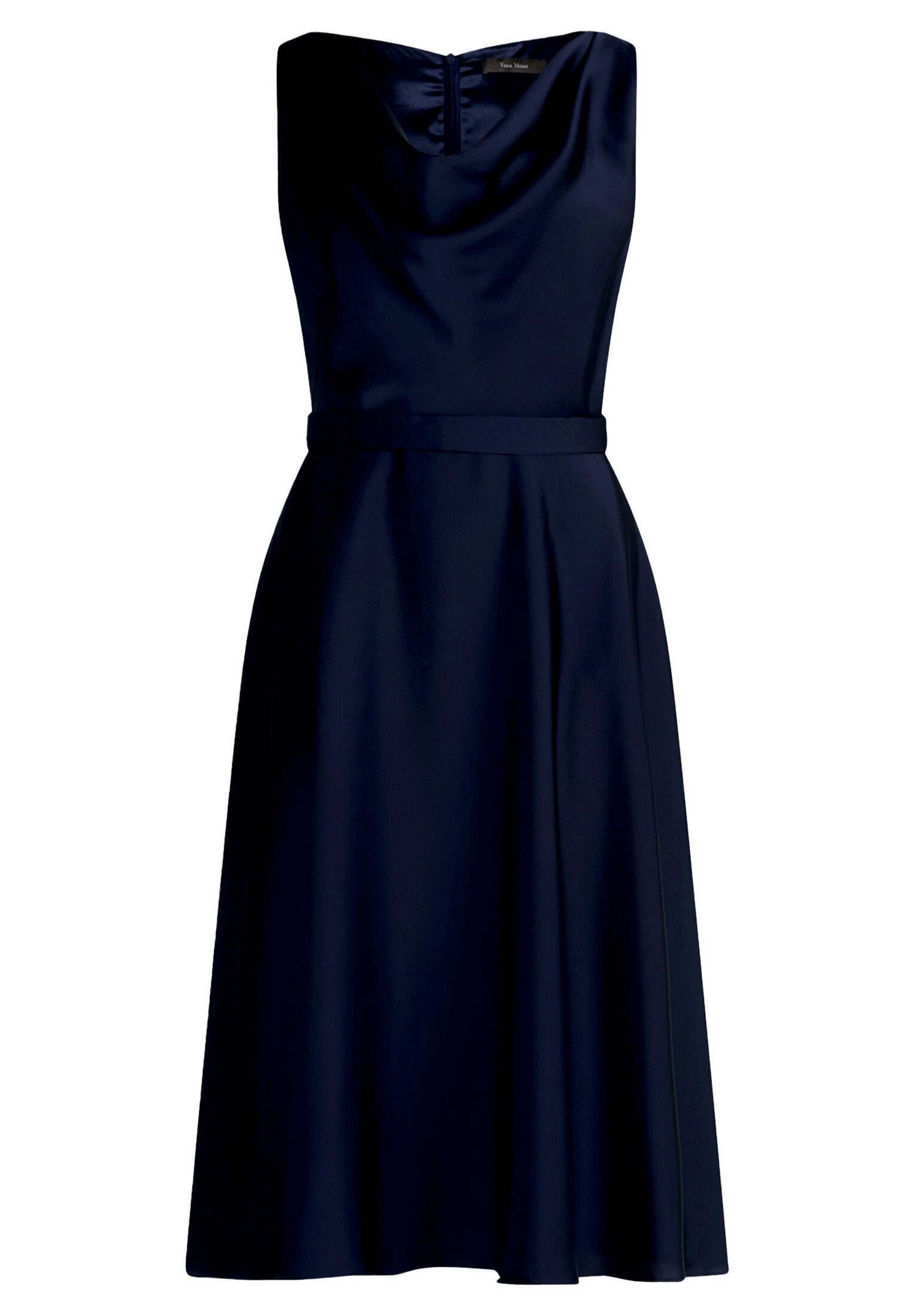 Vera Mont Cocktailkleid Damen mit Wasserfallausschnitt Form