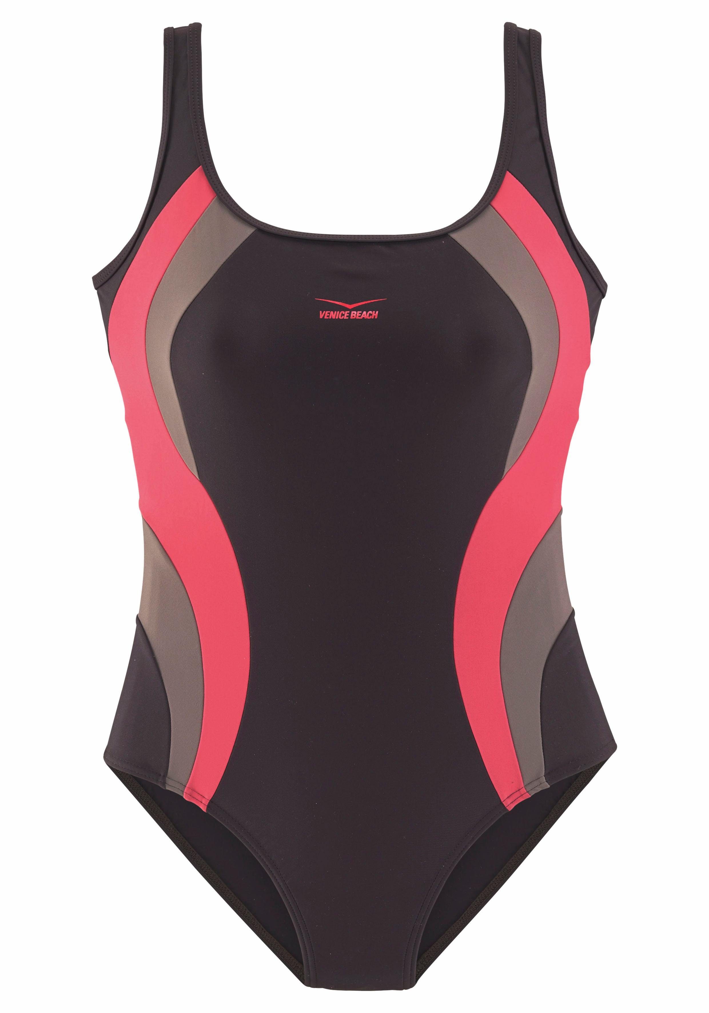 Venice Beach Badeanzug in sportlichem Design und mit Shaping-Effekt günstig online kaufen
