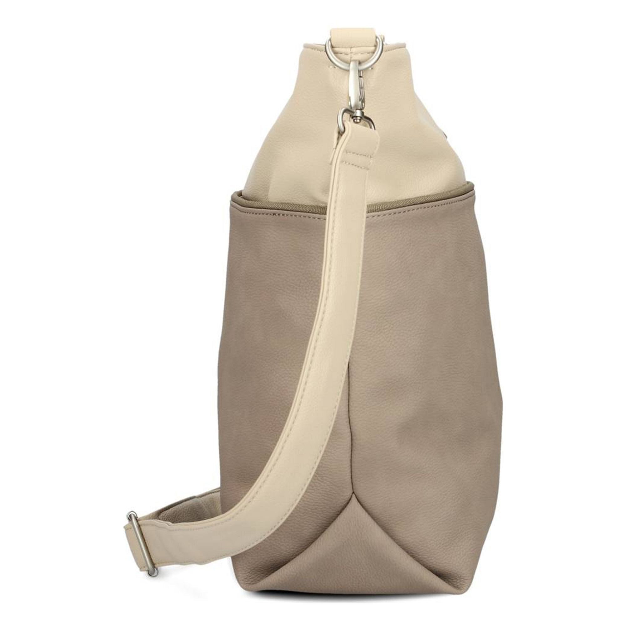 Zwei Schultertasche Jana, Polyurethan
