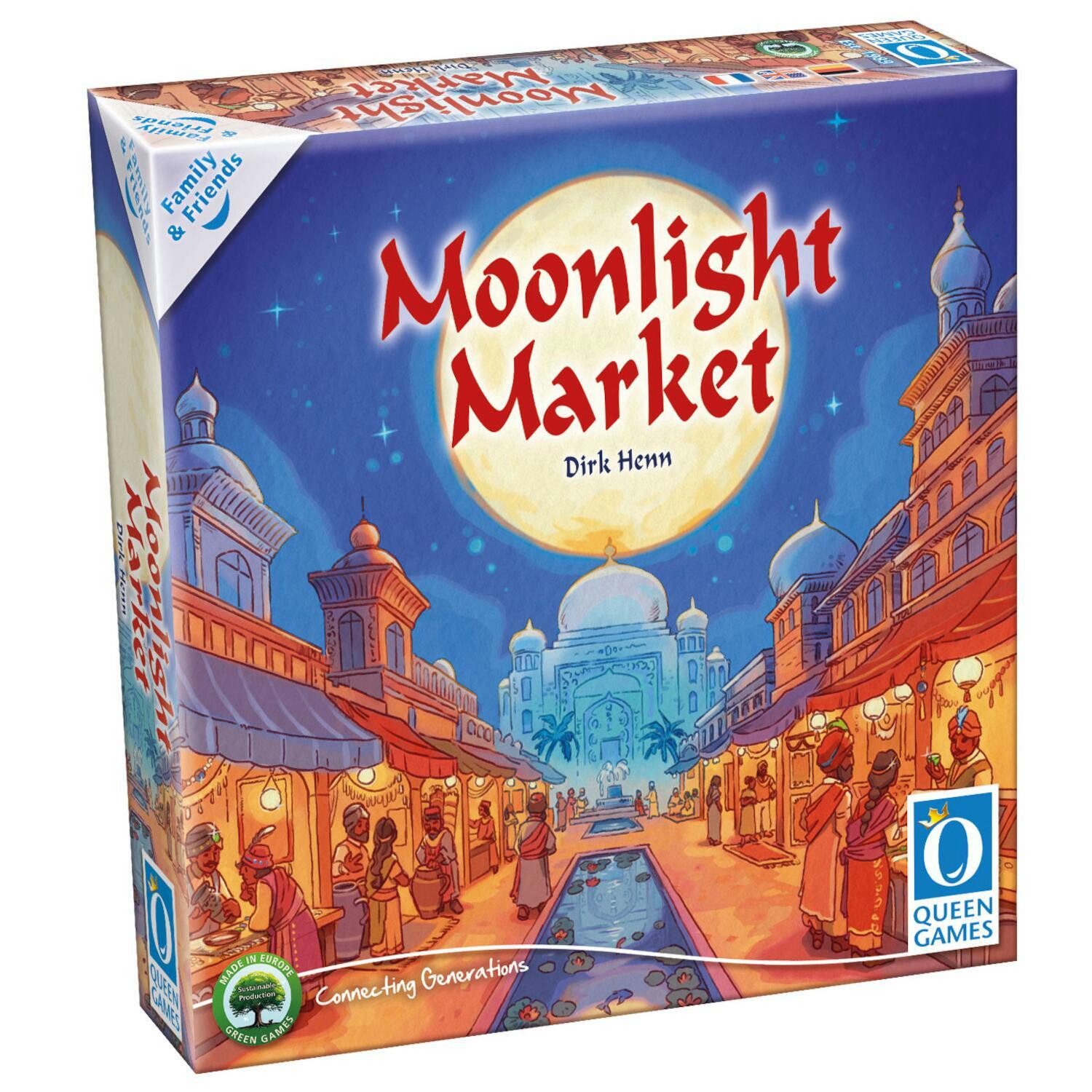 Queen Games Spiel Moonlight Market - Family & Friends, Moonlight Market - Family & Friends