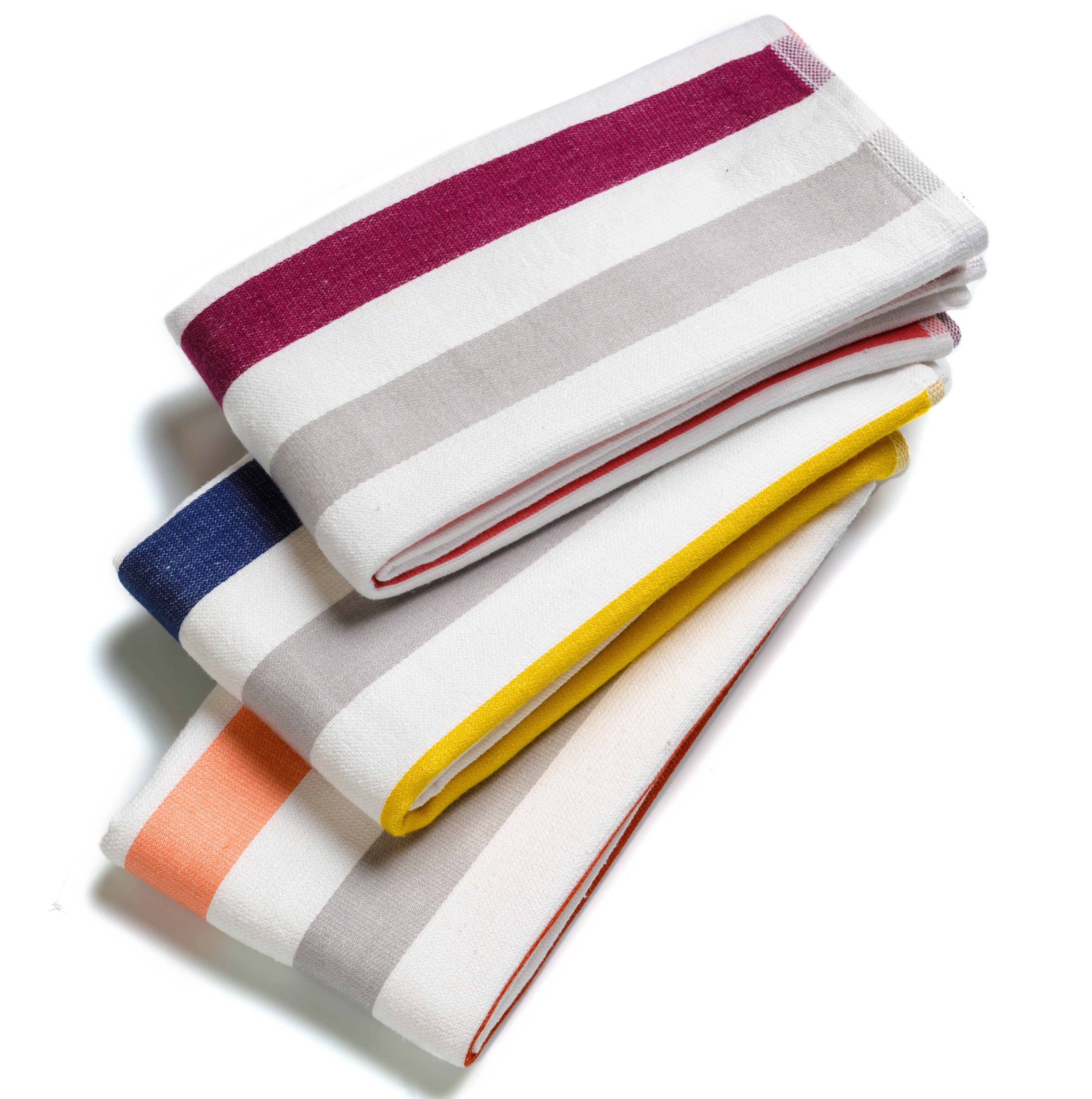 Simurq Geschirrtuch 100% Baumwolle Geschirrtücher, 3er Set, 45x70cm mit 2 A günstig online kaufen